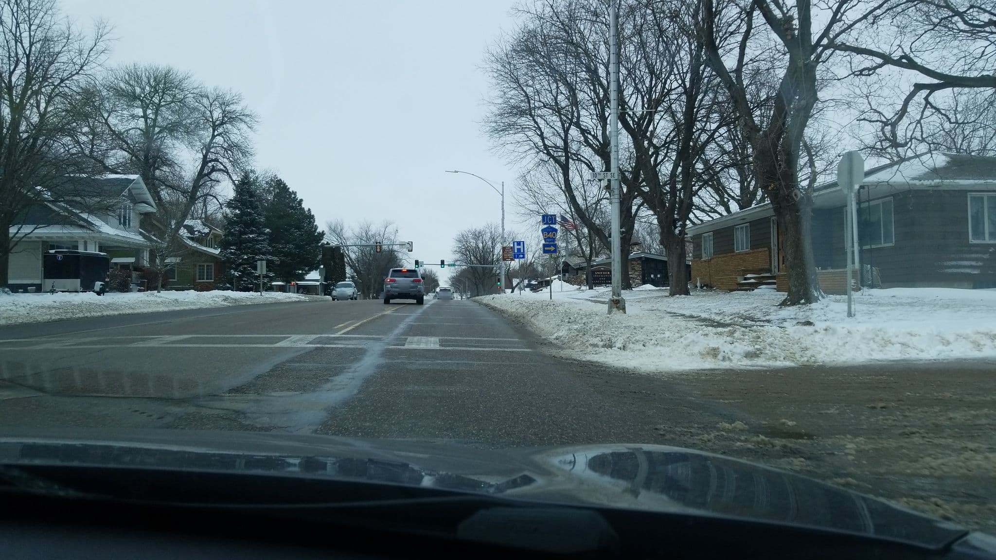 Street view near The Rock House, Sioux Center — © midnightcomm (CC BY-SA · Mapillary)