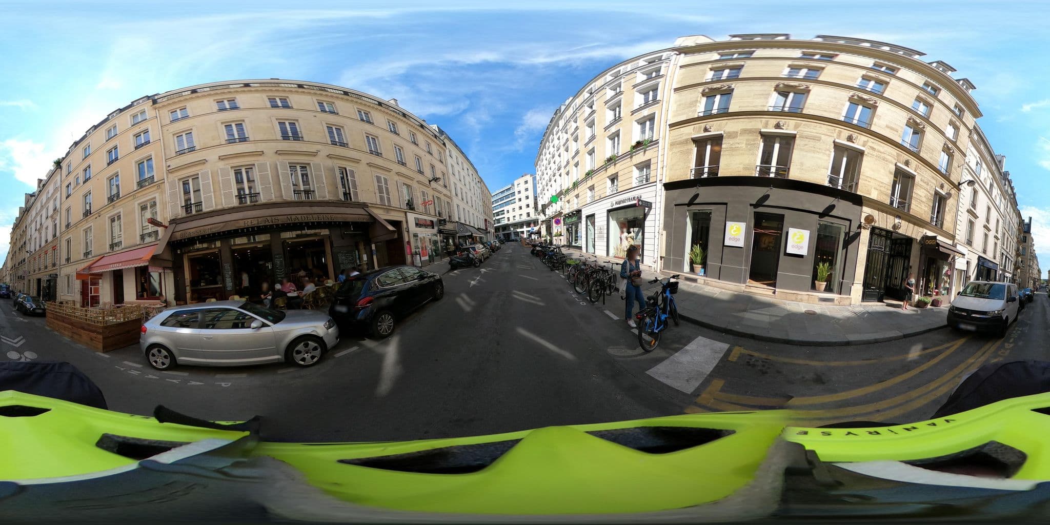 Street view near Hôtel Opera Richepanse, Paris 08 Élysée