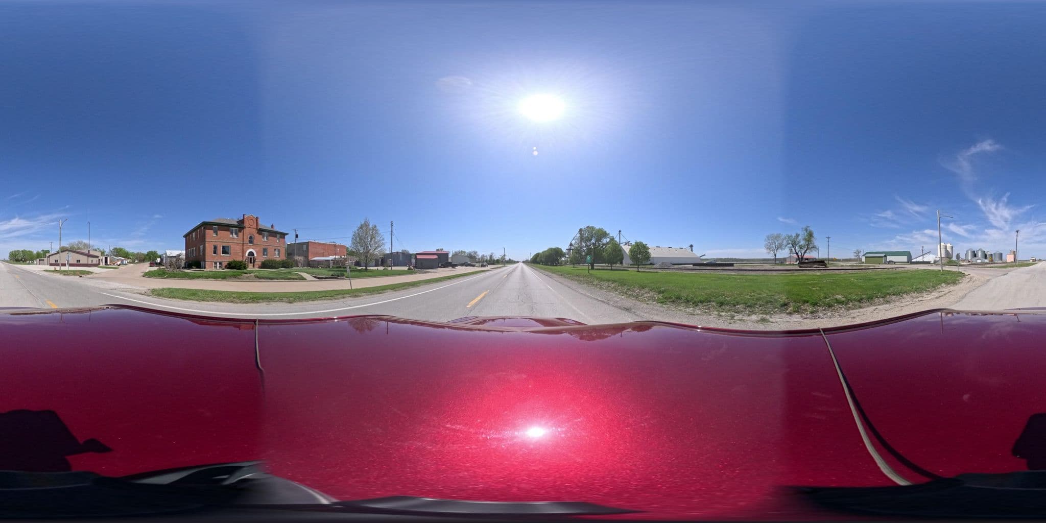 Street view near Railroad Inn, Clarinda — © Hopen111 (CC BY-SA · Mapillary)