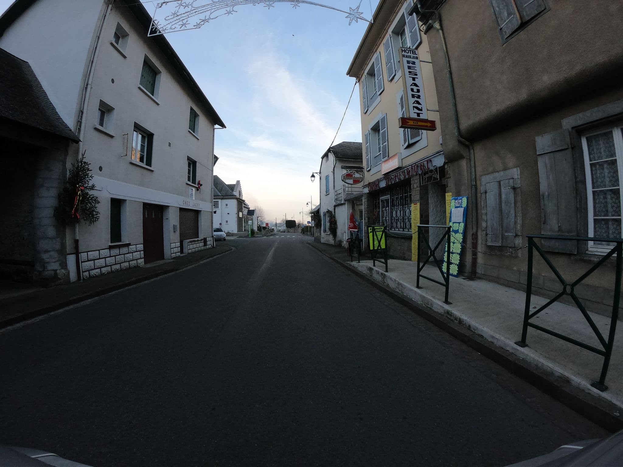 Street view near Hôtel Restaurant Bar Beau Séjour, Campan — © joostjakob (CC BY-SA · Mapillary)