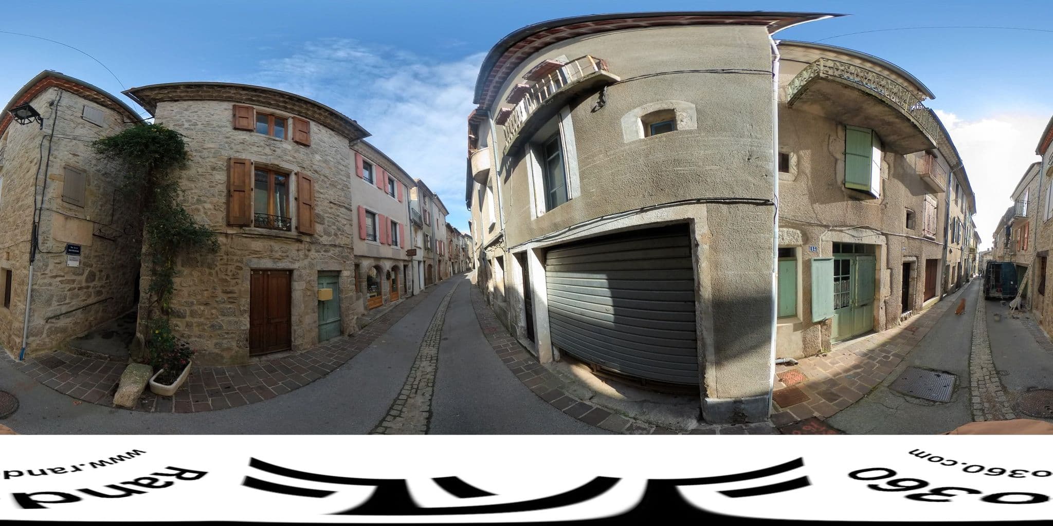 Street view near Gîte d'Étape, Bessèges — © Rando360 (CC BY-SA · Mapillary)