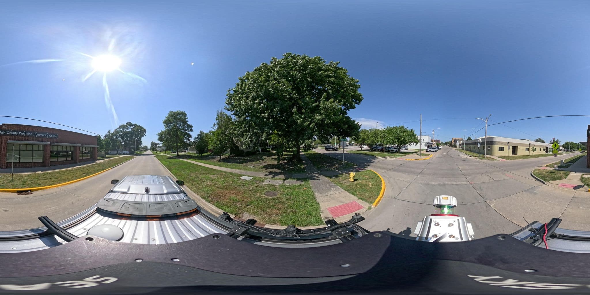 Street view near Simba's Sanctuary, West Des Moines — © UAS_ISG (CC BY-SA · Mapillary)
