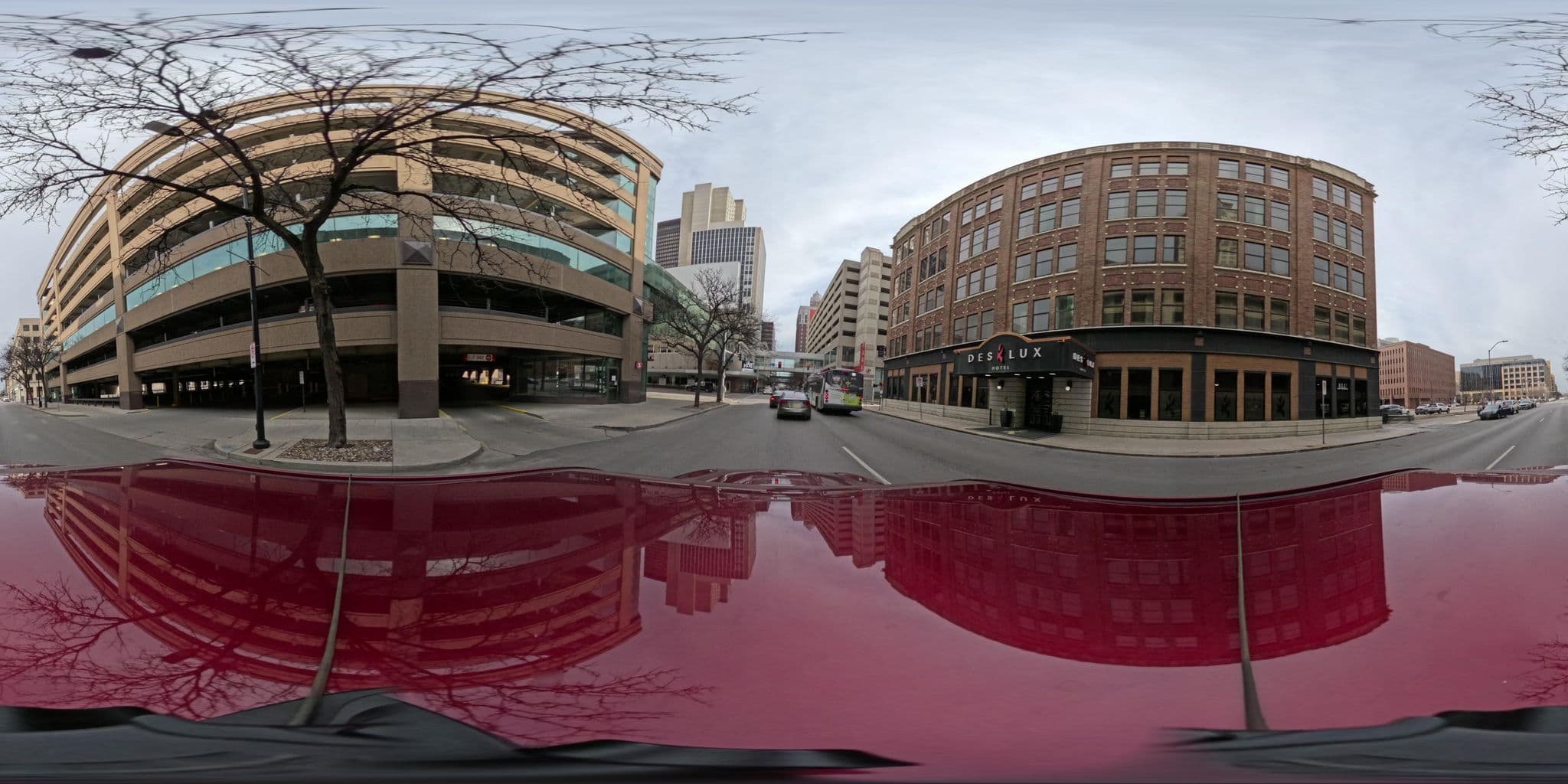 Street view near The Suites of 800 Locust, Des Moines — © Hopen111 (CC BY-SA · Mapillary)