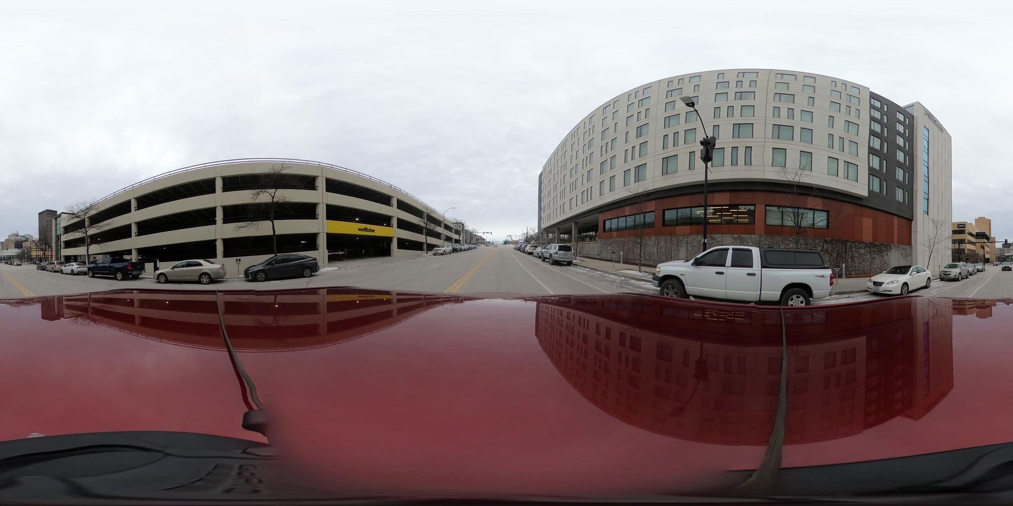 Street view near Hilton, Des Moines — © Hopen111 (CC BY-SA · Mapillary)