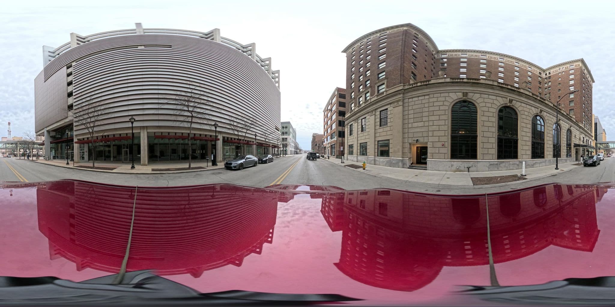Street view near Hotel Fort Des Moines, Curio Collection by Hilton, Des Moines — © Hopen111 (CC BY-SA · Mapillary)
