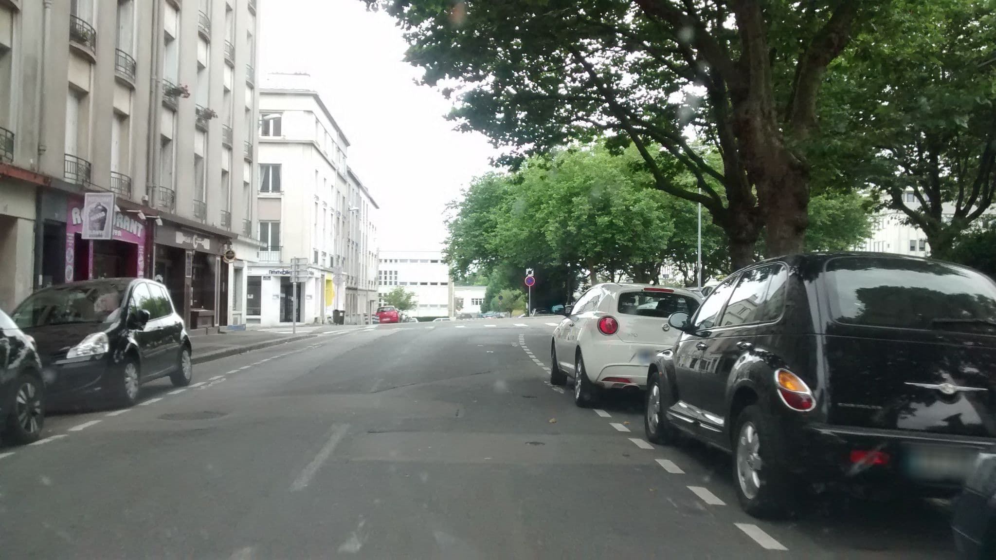 Street view near Hôtel de la Paix, Brest — © mgageo (CC BY-SA · Mapillary)