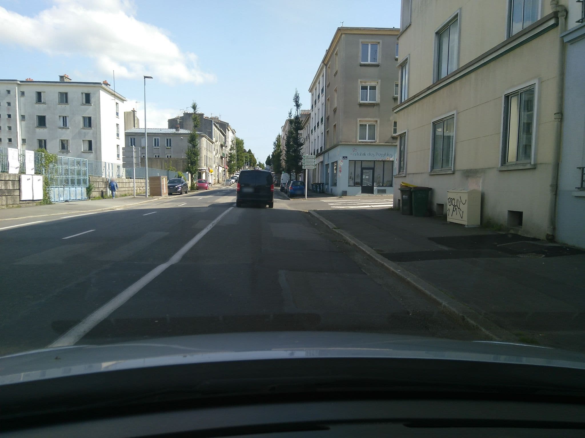 Street view near Hôtel Little Lodge, Brest — © kapu (CC BY-SA · Mapillary)