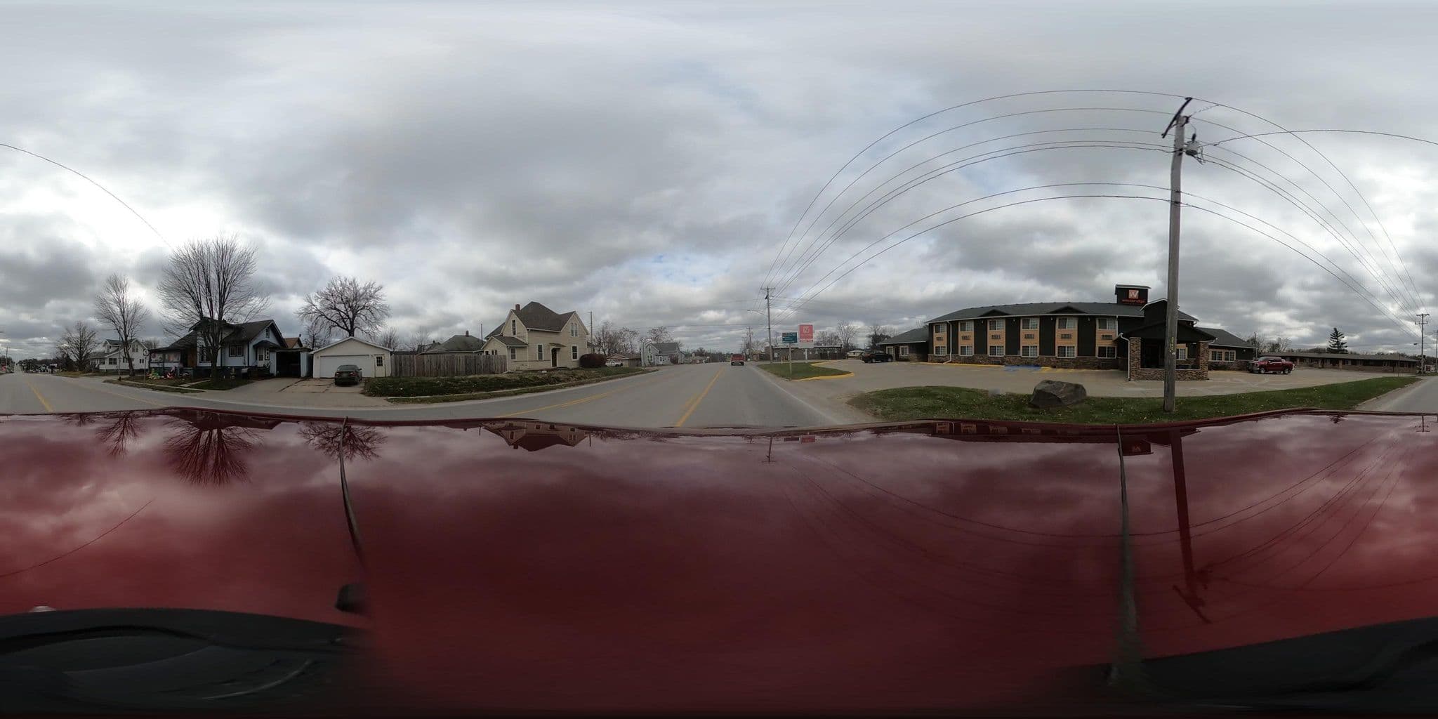 Street view near Motel 60 & Villa, Albia — © Hopen111 (CC BY-SA · Mapillary)