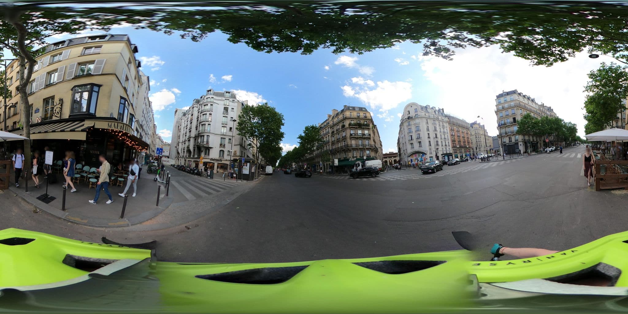 Street view near Artus Hotel, Paris 06 Luxembourg — © Stefdegreef (CC BY-SA · Mapillary)