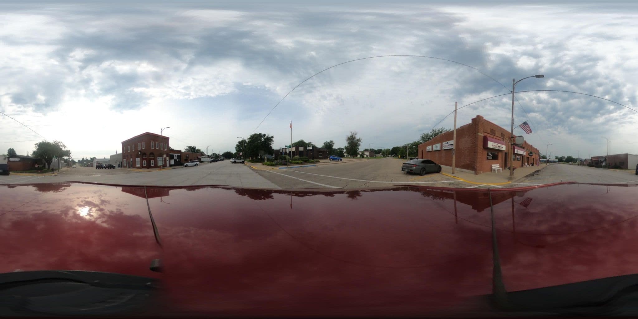 Street view near Baxter Inn, State Center — © Hopen111 (CC BY-SA · Mapillary)