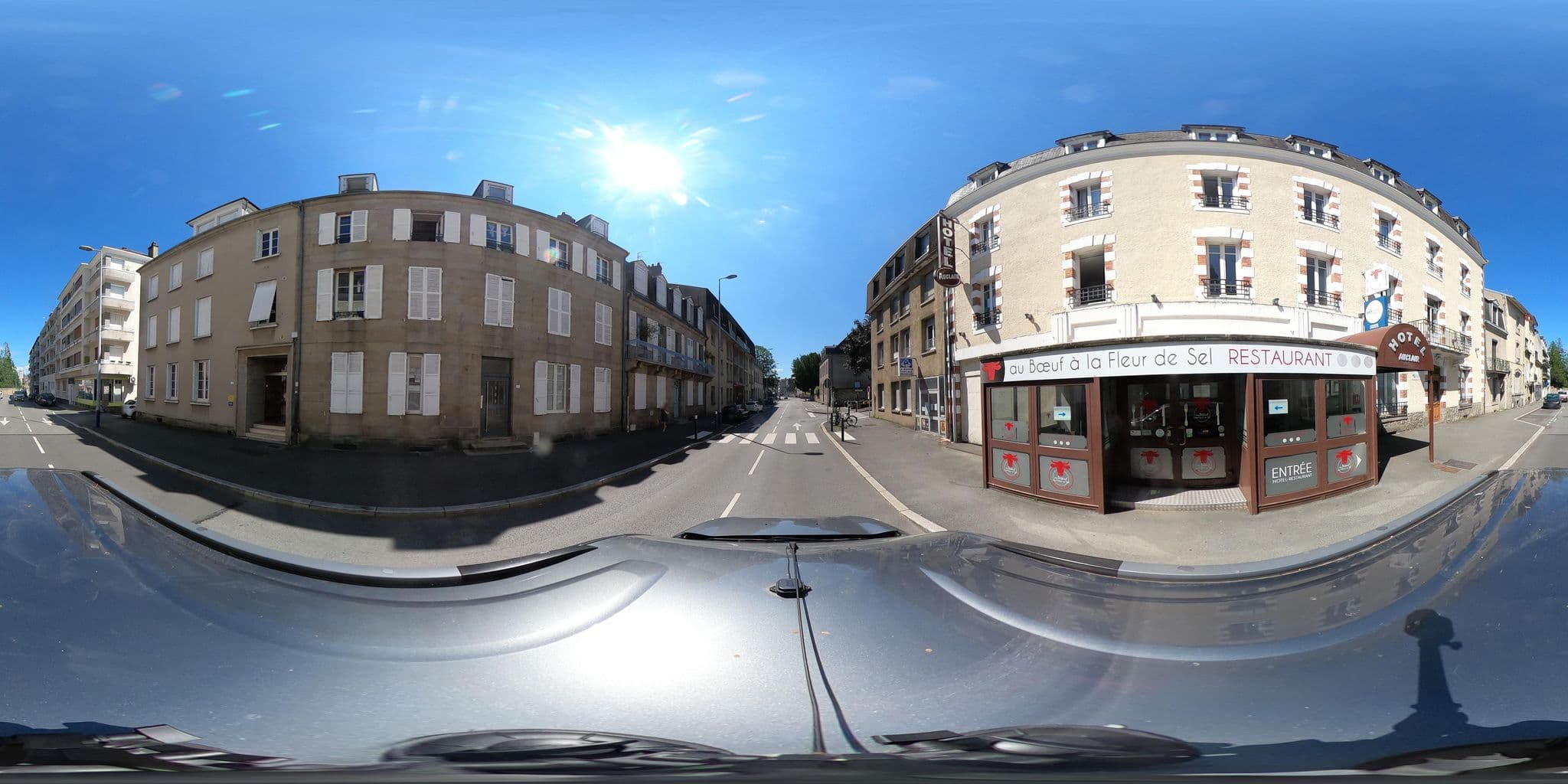 Street view near Brit hotel confort, Guéret — © eric_s (CC BY-SA · Mapillary)