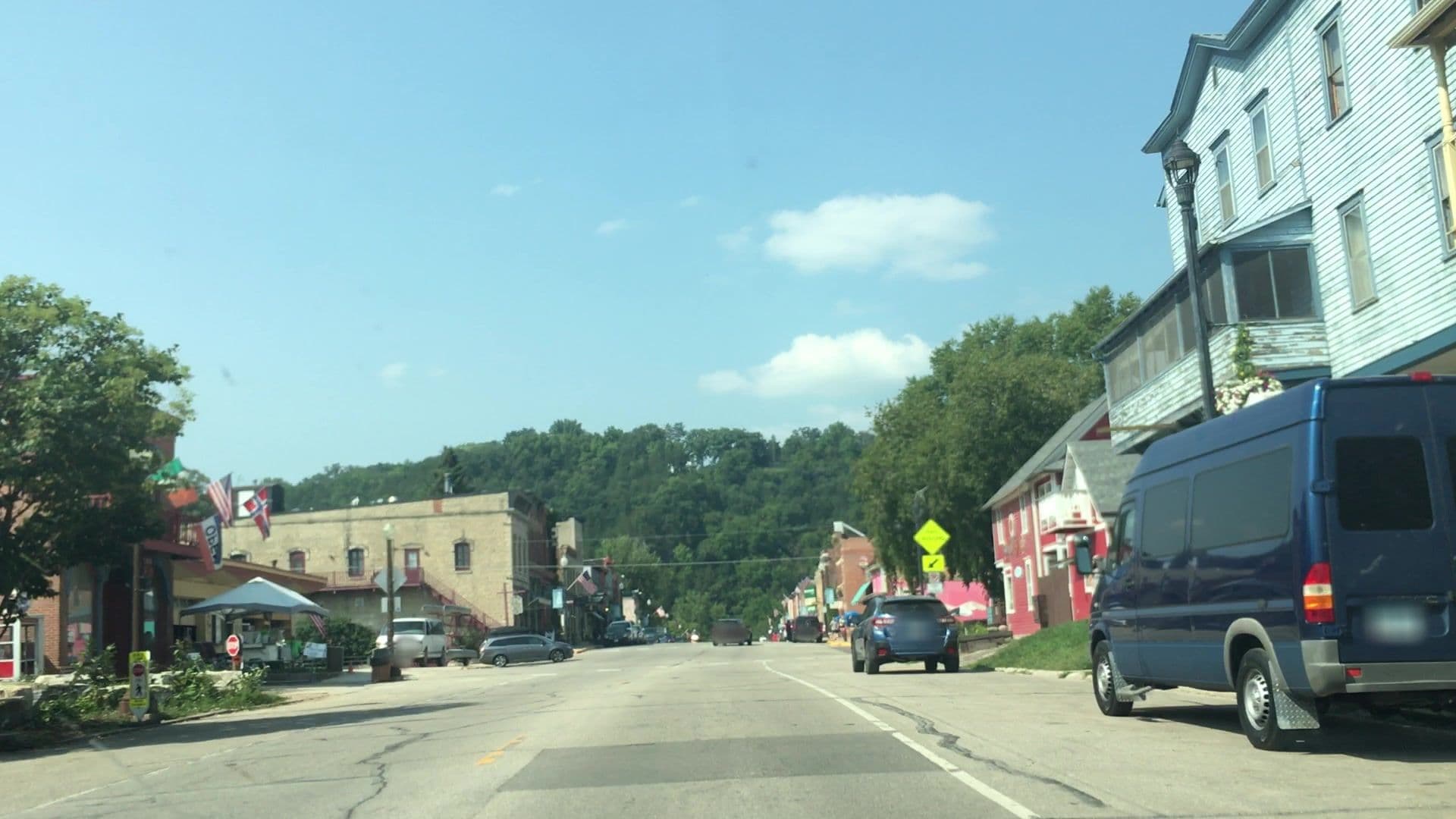 Street view near Root River Inn & Suites, Rushford — © lvl5 (CC BY-SA · Mapillary)