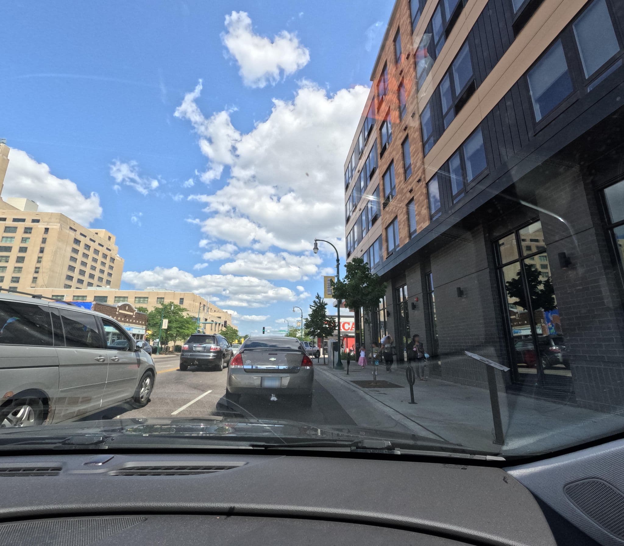 Street view near SoPhi Apartments, Longfellow Community — © allen (CC BY-SA · Mapillary)