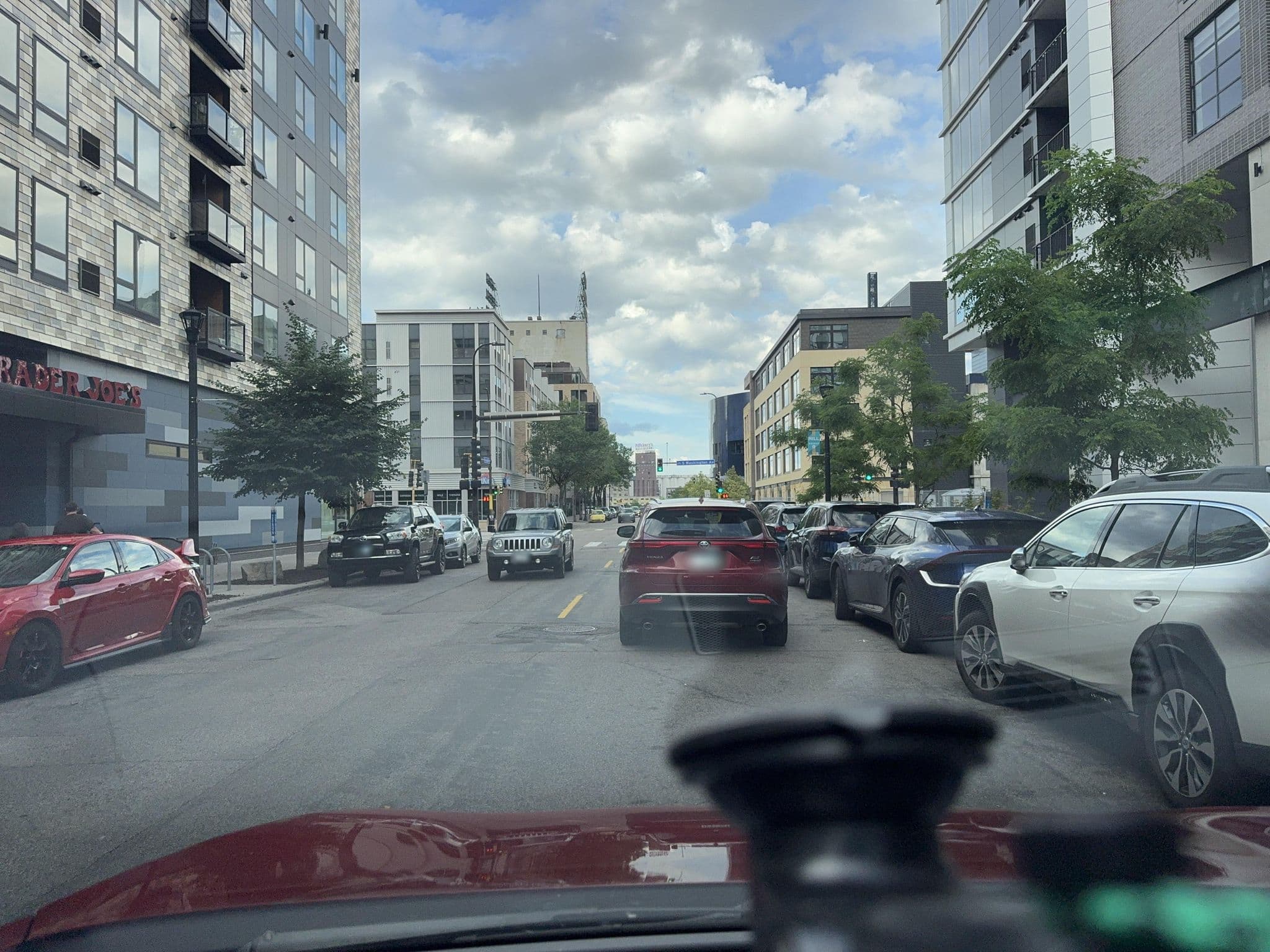 Street view near Sonder at East End, Minneapolis — © quickness805 (CC BY-SA · Mapillary)