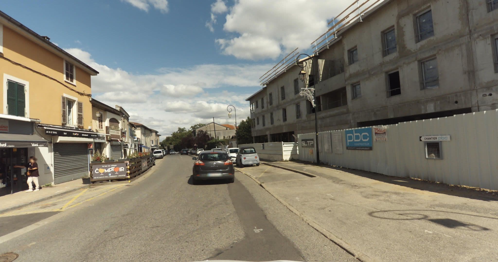 Street view near Les Clos de Chaponost, Chaponost — © sogefi (CC BY-SA · Mapillary)