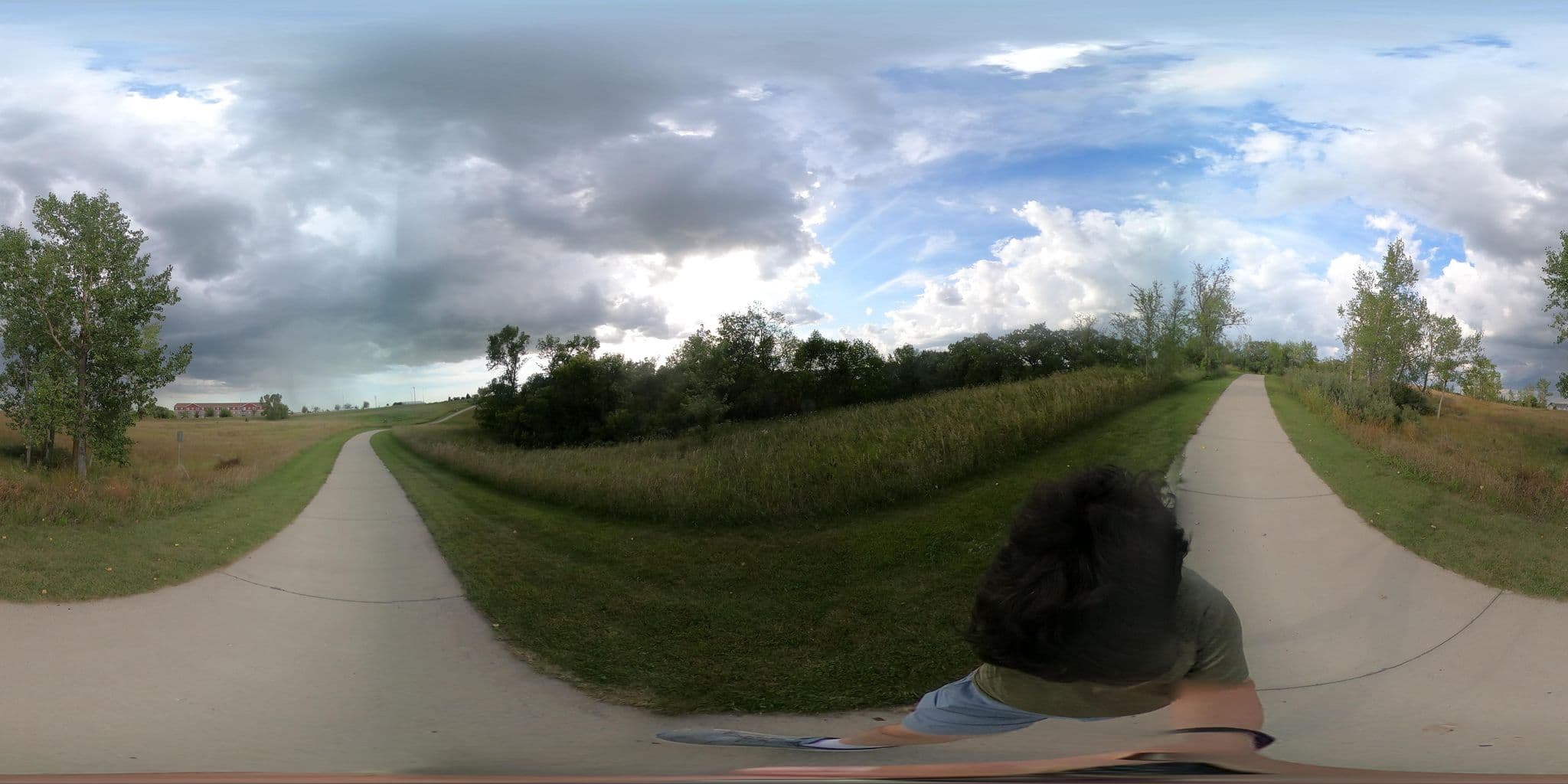 Street view near AmericInn - Valley City, ND, Valley City — © hereitgoes (CC BY-SA · Mapillary)