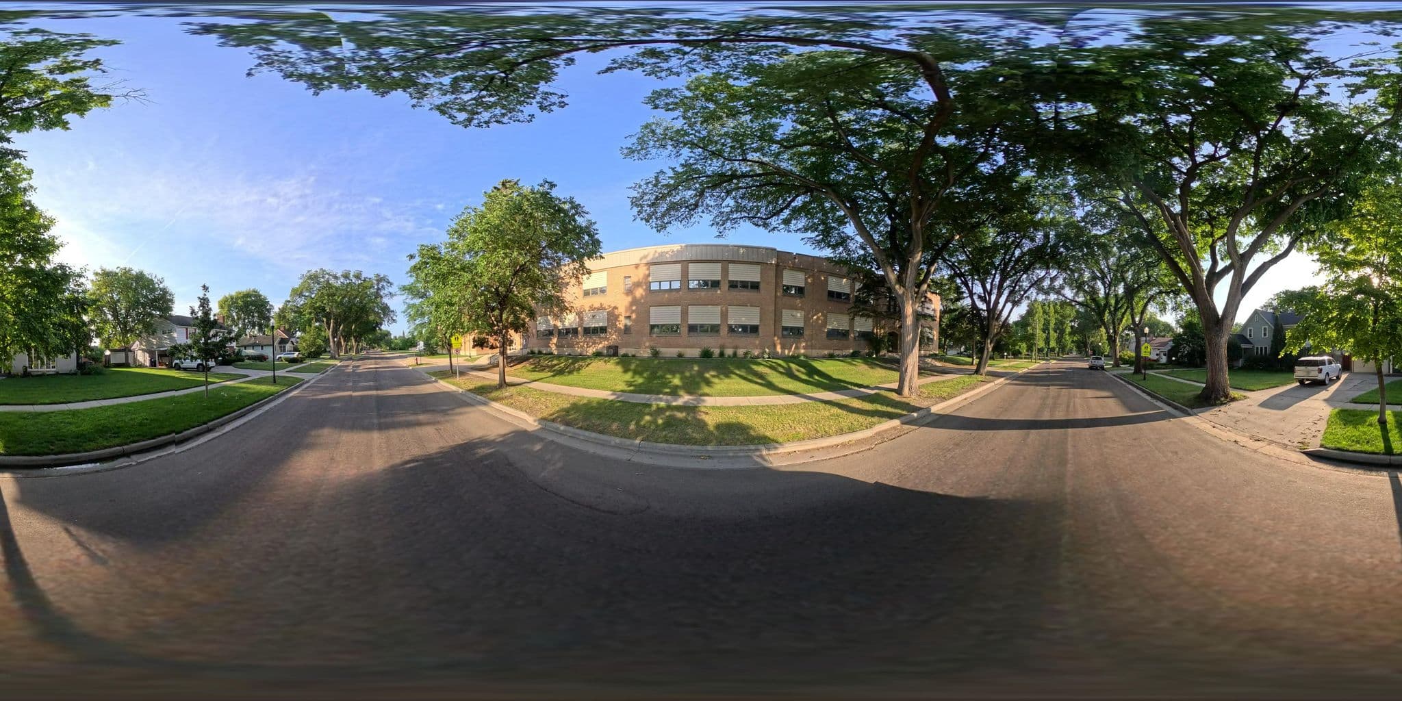 Street view near AmericInn Lodge & Suites, Fargo — © cartographer (CC BY-SA · Mapillary)