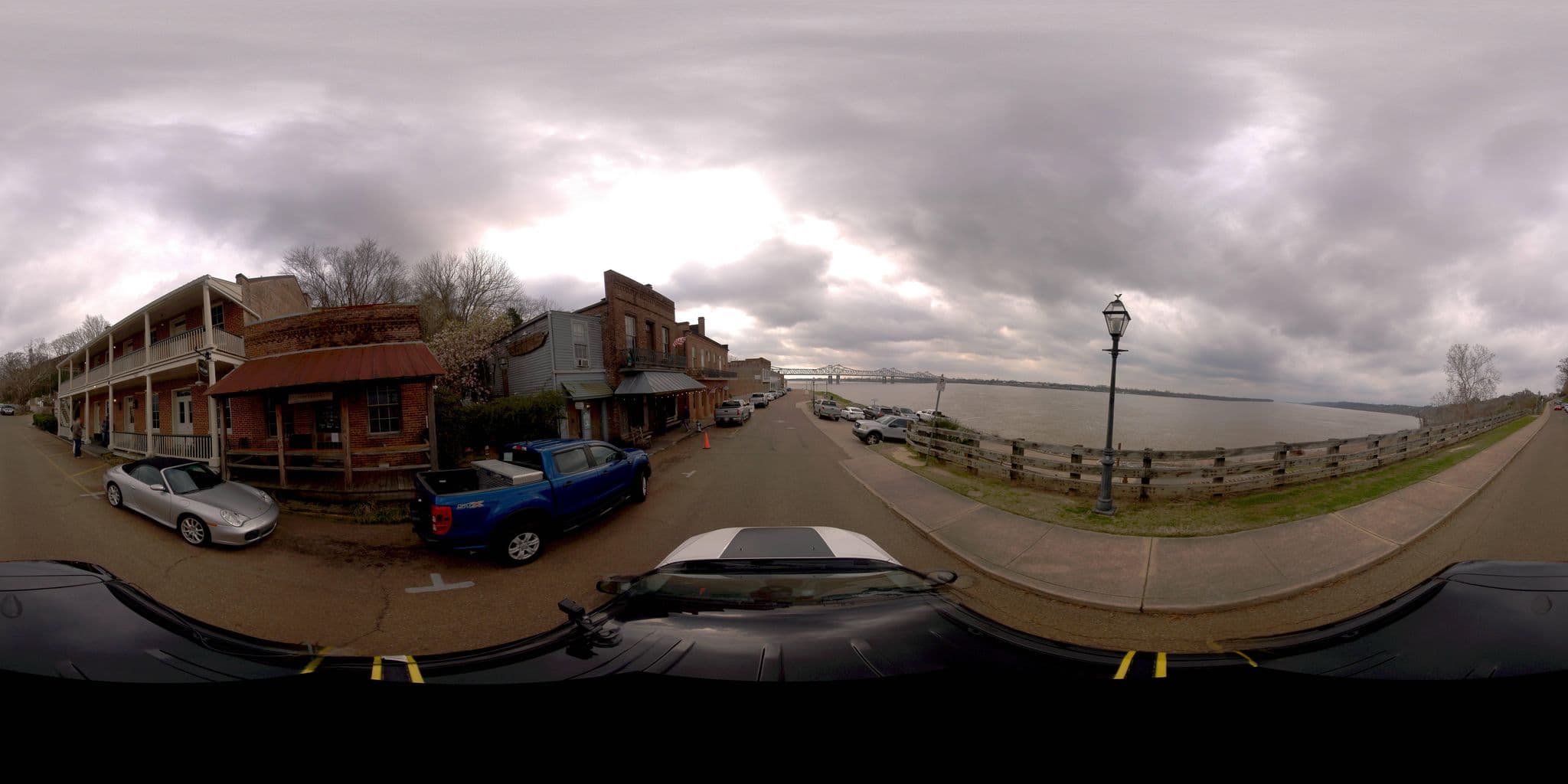 Street view near Mark Twain Guesthouse, Natchez — © jeffreymartin (CC BY-SA · Mapillary)