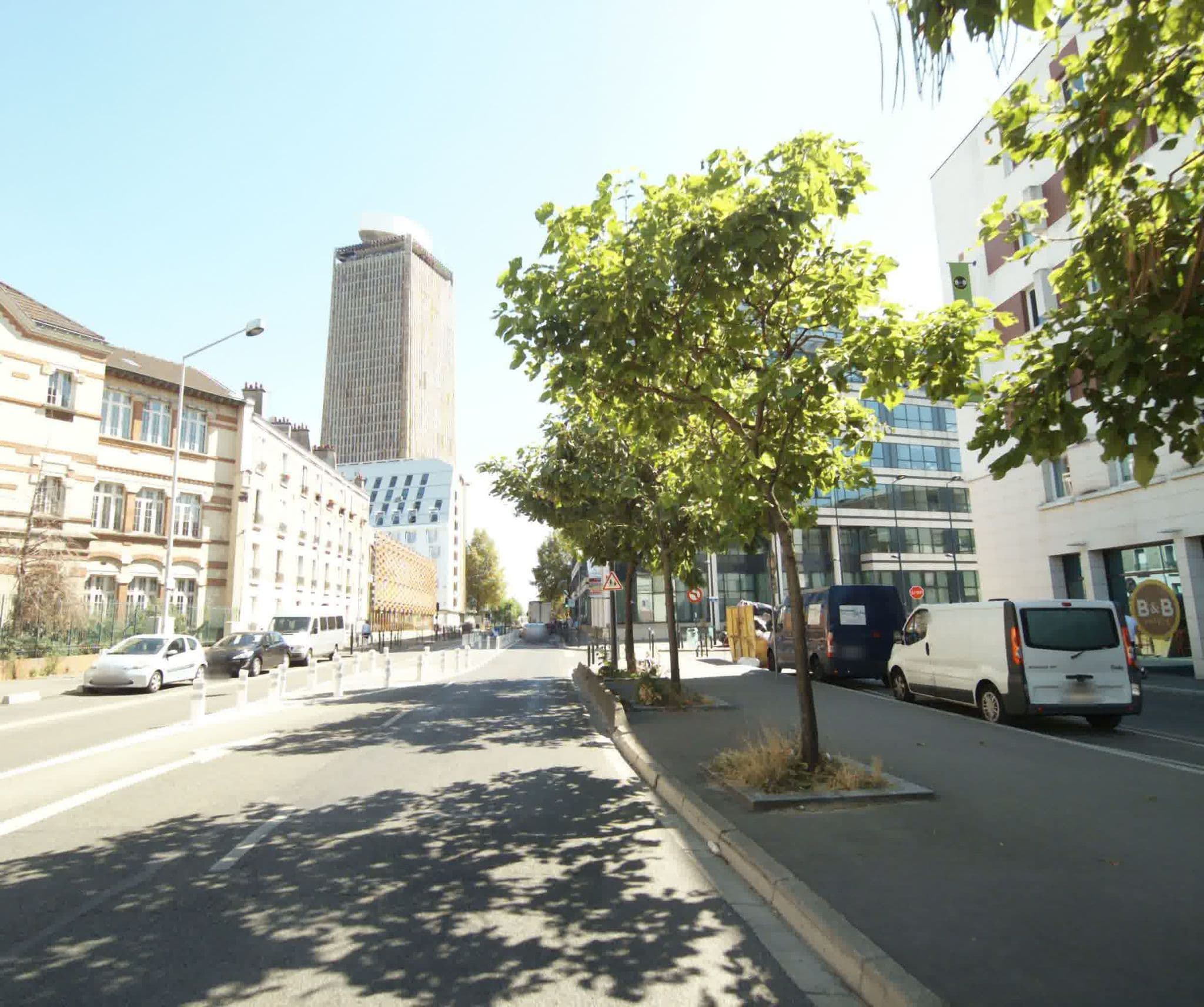 Street view near B&b Hôtel, Pleyel — © sogefi (CC BY-SA · Mapillary)