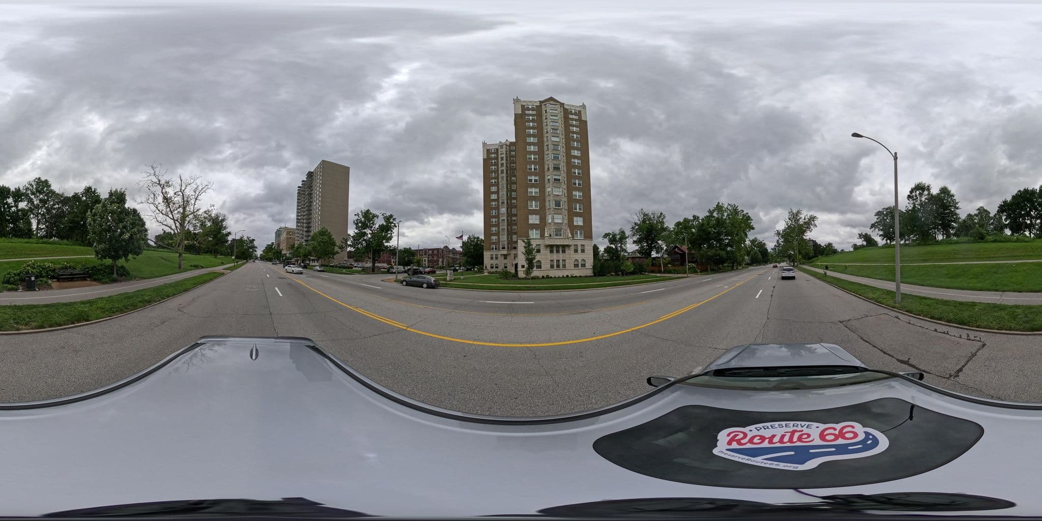 Street view near 625 S Skinker Condos, University City — © nthp_gis (CC BY-SA · Mapillary)