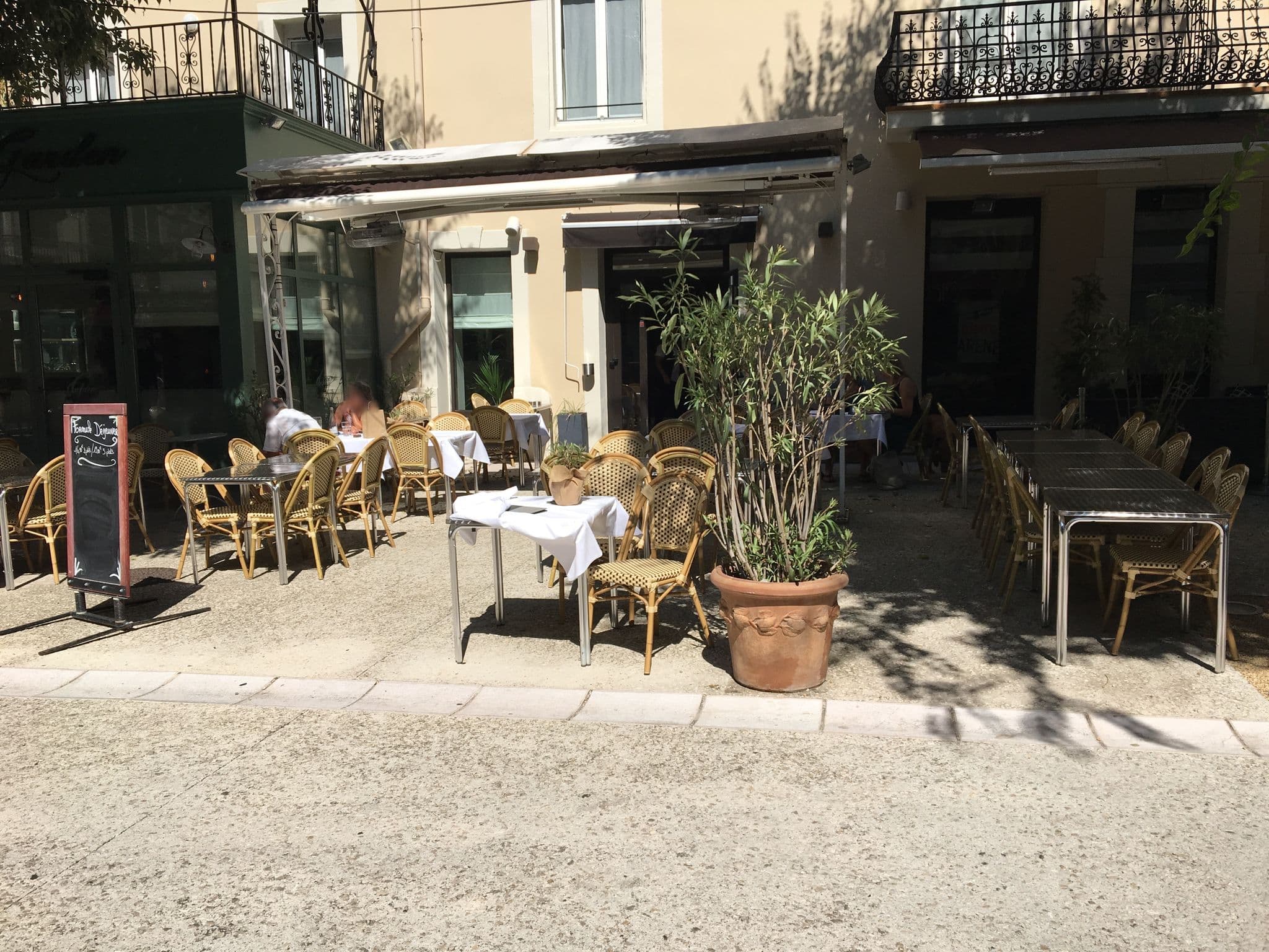 Street view near Arène Kulm, Orange — © cabinetcourbi (CC BY-SA · Mapillary)