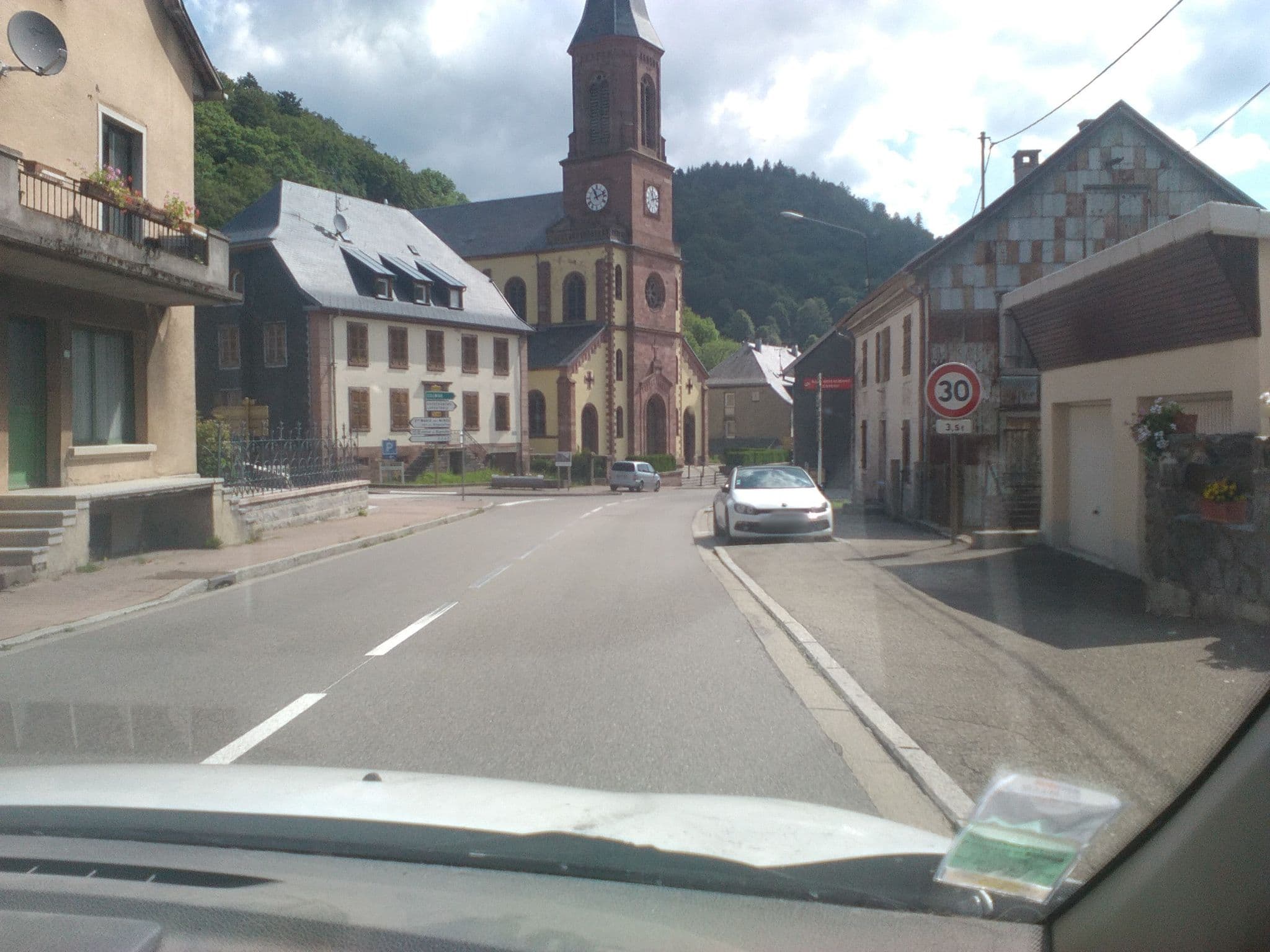 Street view near La Tête des Faux, Lapoutroie — © blap (CC BY-SA · Mapillary)