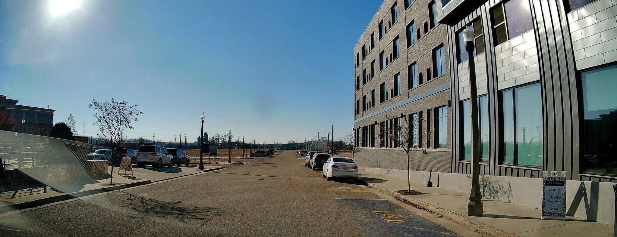 Street view near Hotel Tupelo, A Wyndham Hotel, Tupelo — © lordsutch (CC BY-SA · Mapillary)