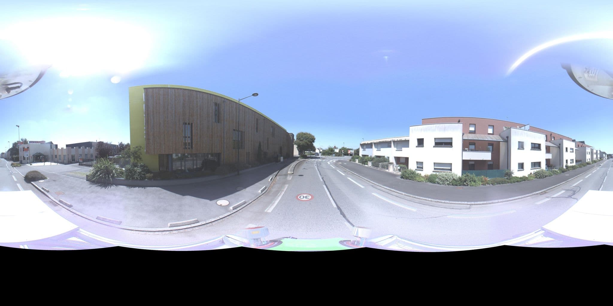 Street view near La Chaussairie, Chartres-de-Bretagne — © sig_rm (CC BY-SA · Mapillary)