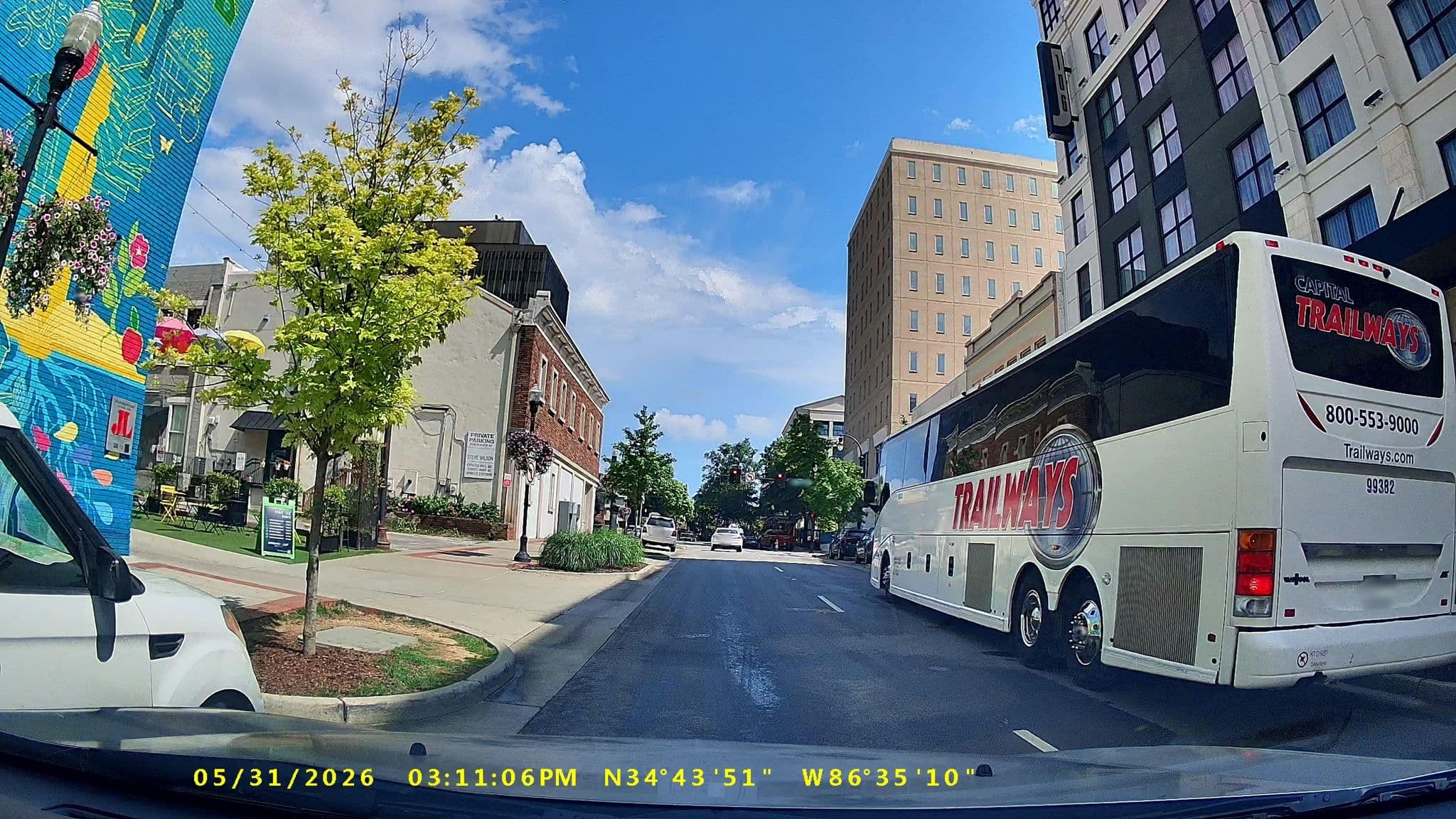 Street view near Curio Collection by Hilton, Huntsville — © argwx256 (CC BY-SA · Mapillary)