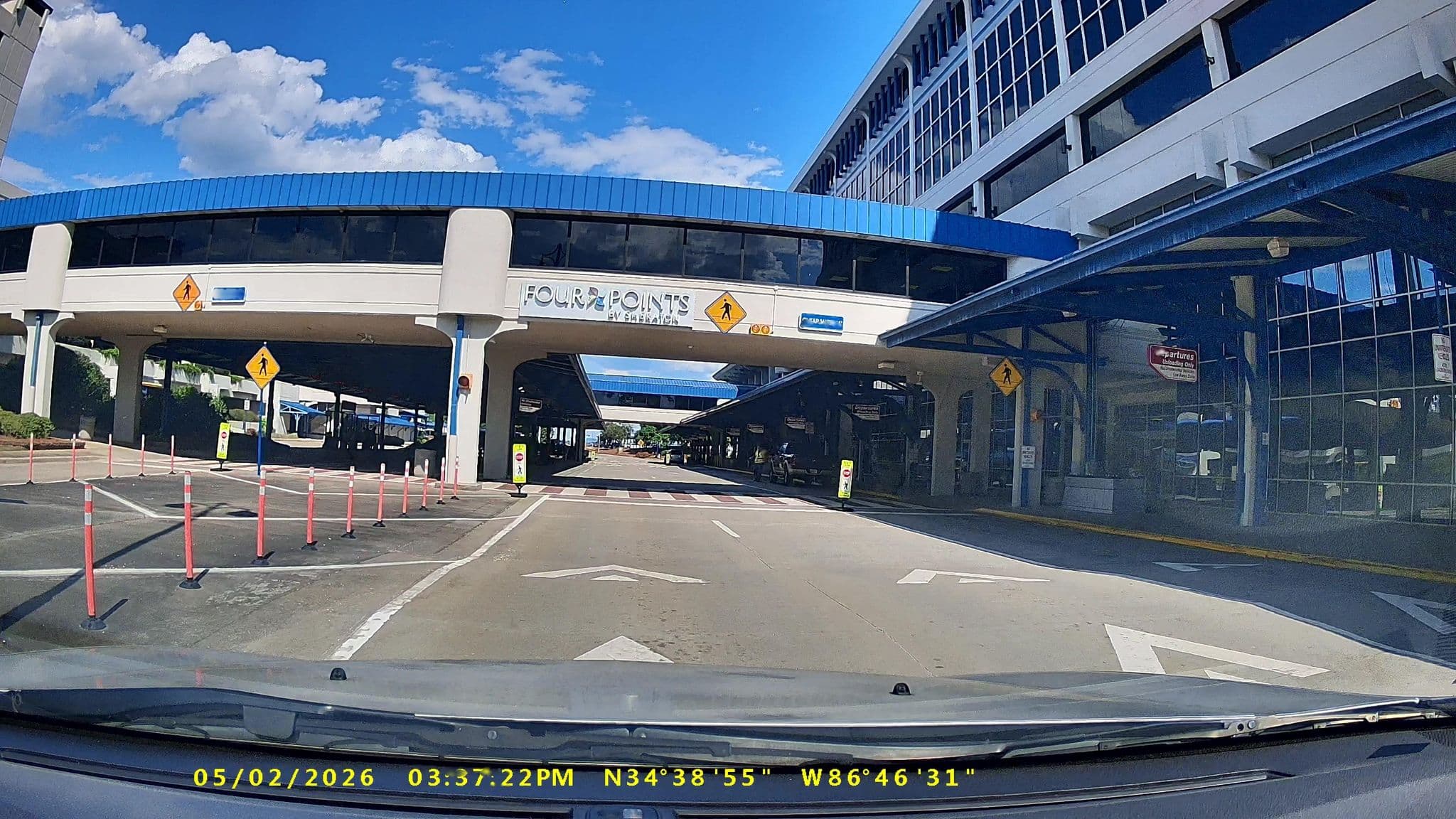 Street view near Four Points By Sheraton Huntsville Airport, Redstone Arsenal — © argwx256 (CC BY-SA · Mapillary)