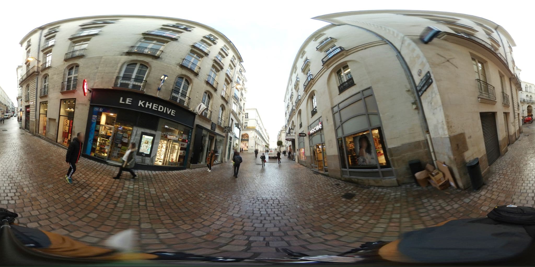 Street view near Hôtel Nantes Centre Passage Pommeraye, Nantes — © c_mobilite (CC BY-SA · Mapillary)