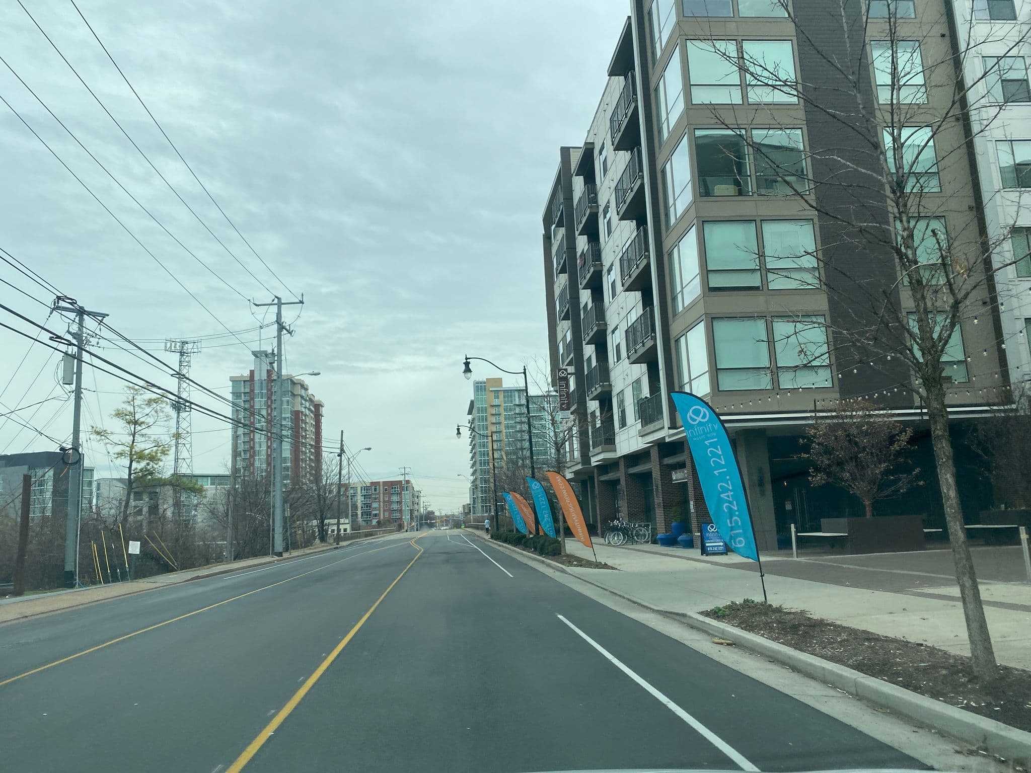Street view near Infinity Music Row, Nashville — © siddro11 (CC BY-SA · Mapillary)