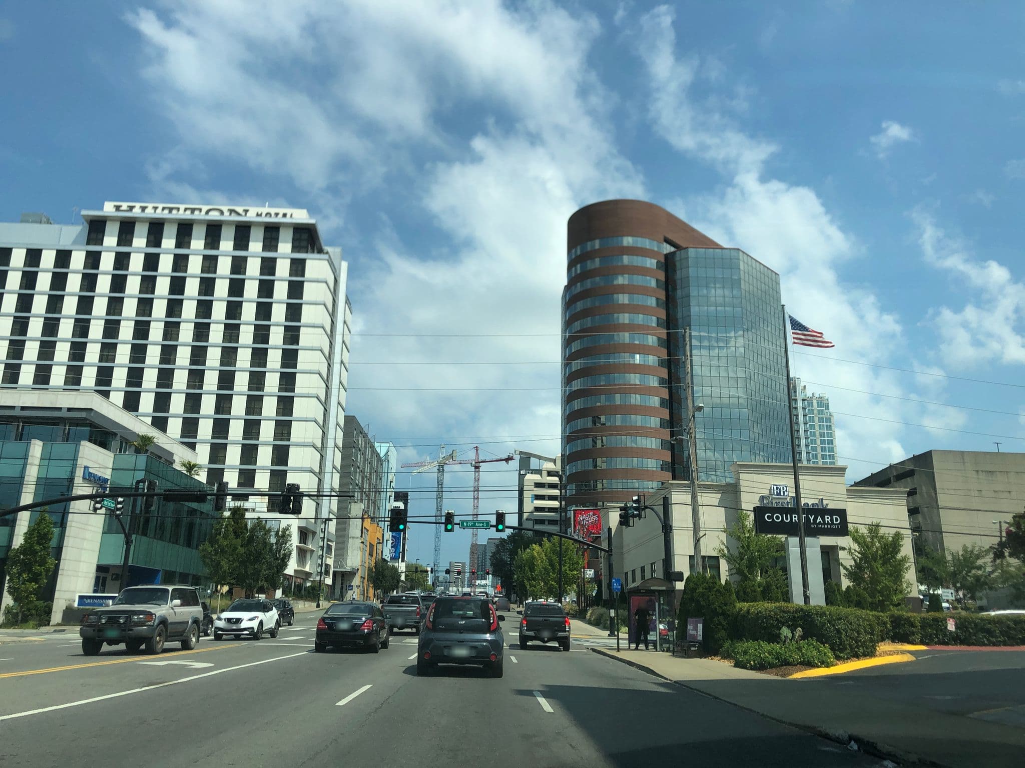 Street view near Marriot, Nashville — © maxmartilik (CC BY-SA · Mapillary)