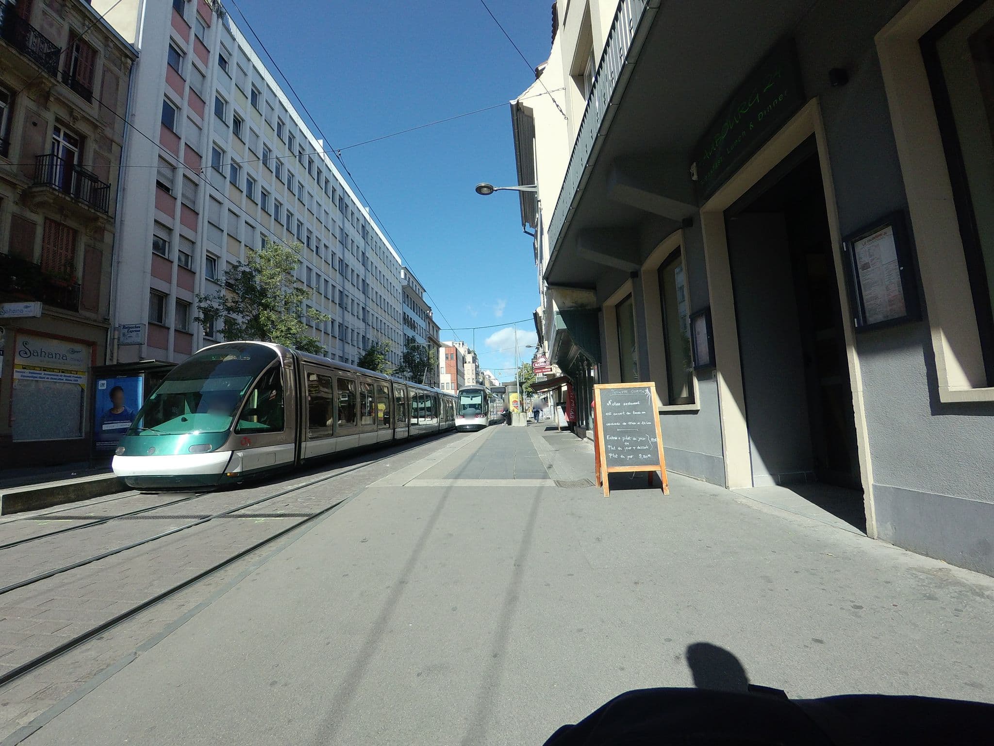 Street view near Hôtel ClapClap, Strasbourg — © larshelmin (CC BY-SA · Mapillary)