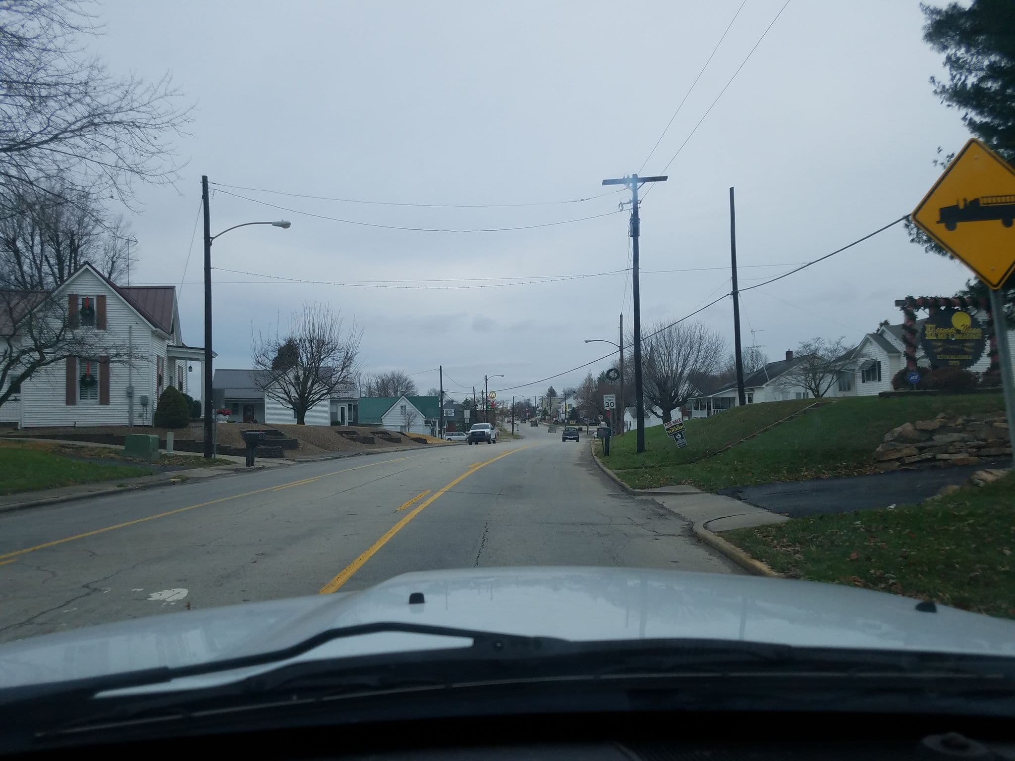 Street view near Harvest Moon Bed & Breakfast, Ferdinand — © roadtechie (CC BY-SA · Mapillary)