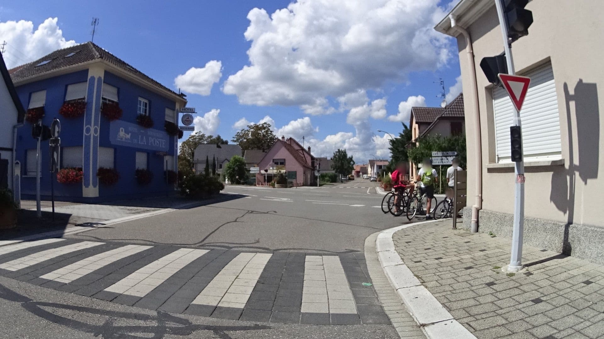 Street view near Hôtel Restaurant de la Poste, Bantzenheim — © ramap (CC BY-SA · Mapillary)