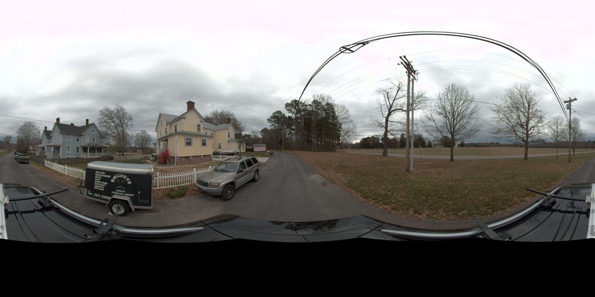 Street view near Captain's Quarters Bed and Breakfast Inn, Fort Oglethorpe — © rking (CC BY-SA · Mapillary)