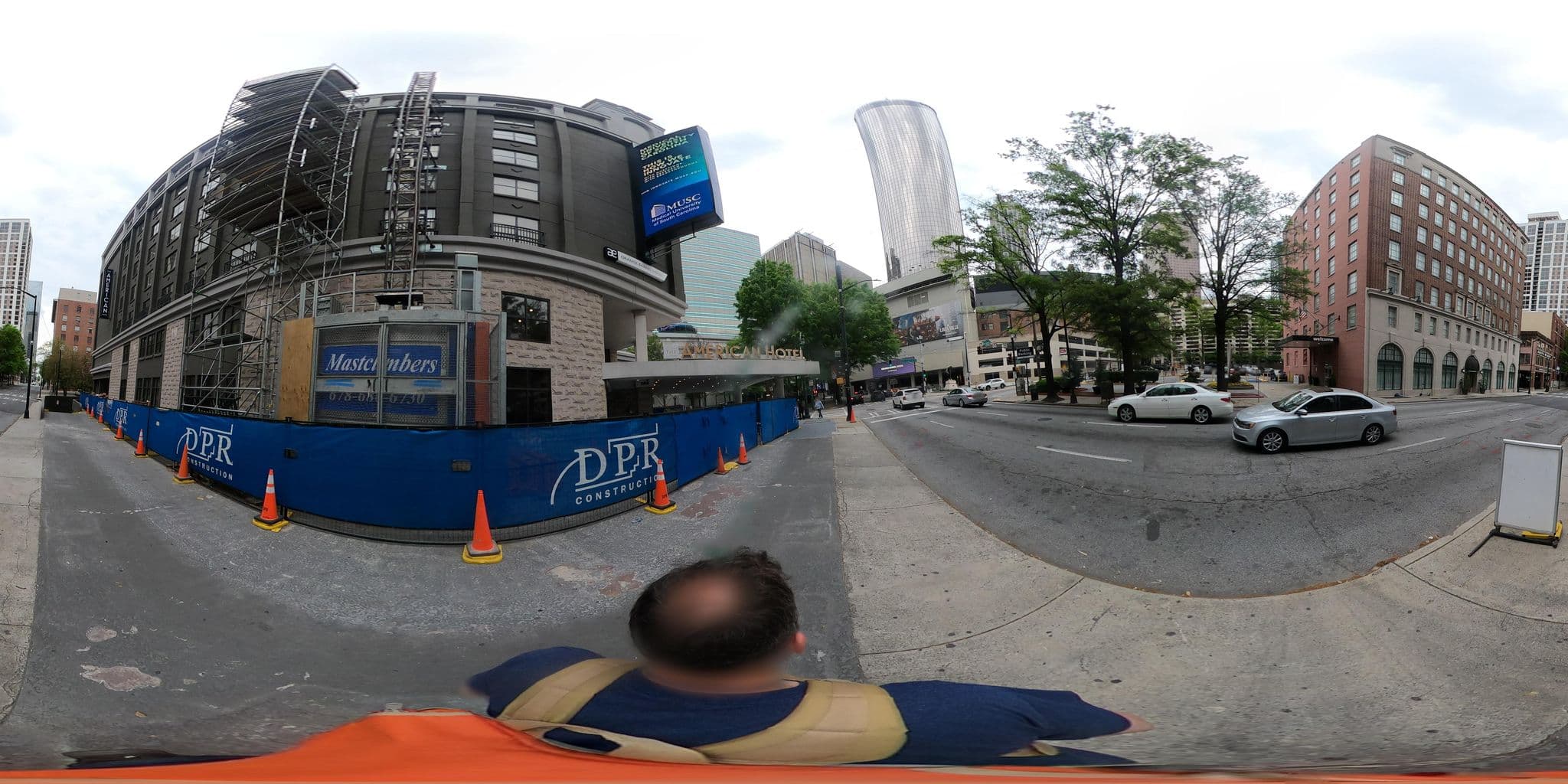 Street view near Olympic Ballroom, Atlanta — © geocruizer (CC BY-SA · Mapillary)