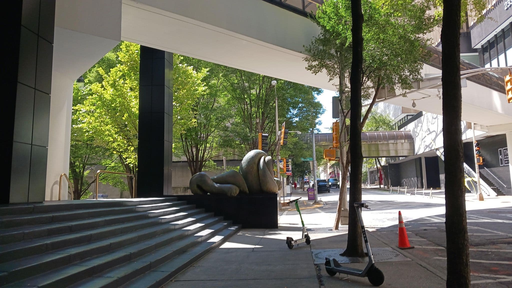 Street view near Radius Tower, Atlanta — © SydneyIStroud (CC BY-SA · Mapillary)