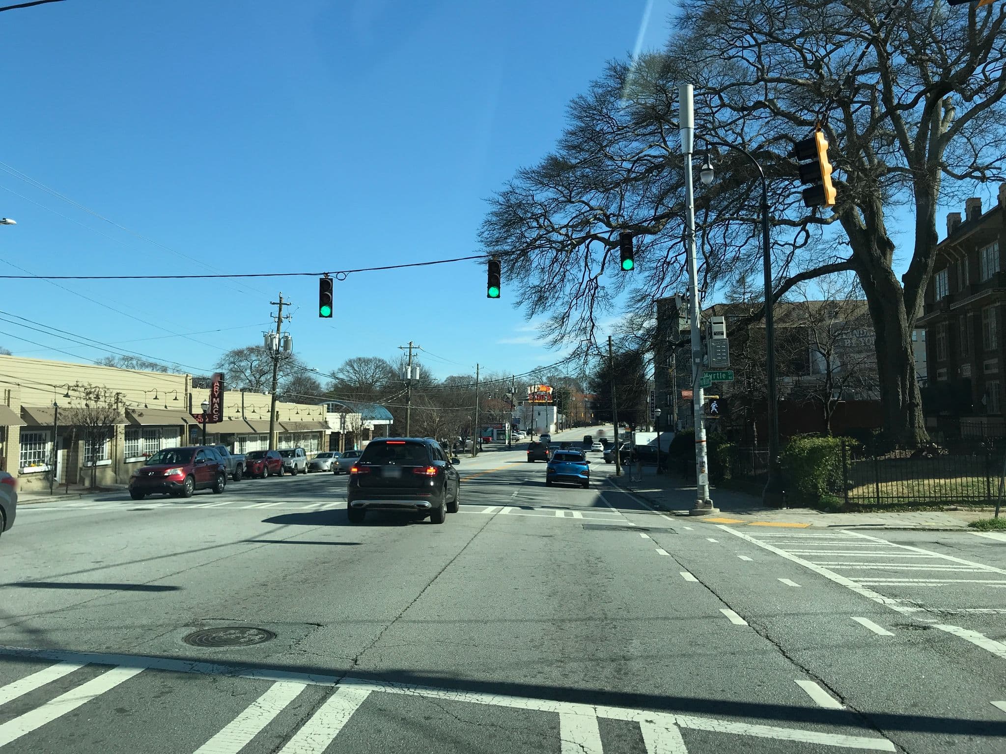 Street view near Atlanta International Hostel, Atlanta — © toddwiese (CC BY-SA · Mapillary)