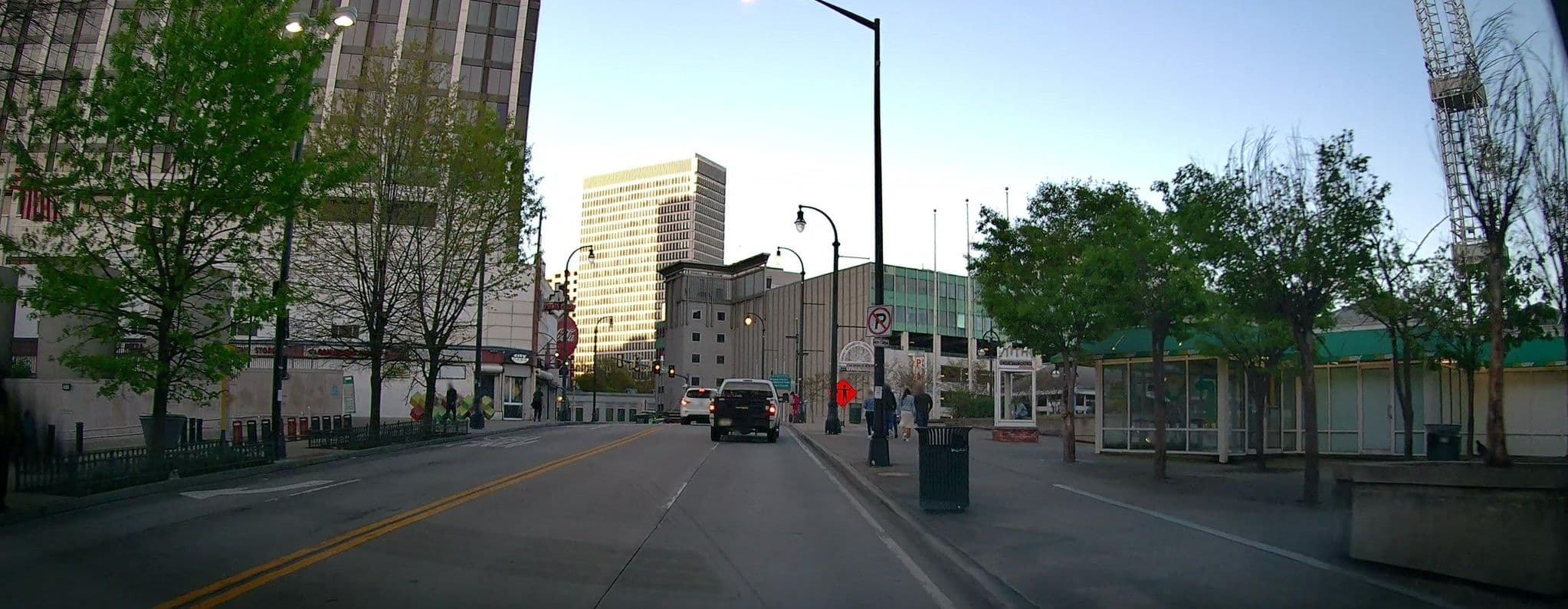Street view near Comfort Suites Atlanta Downtown Hotel / Convention Center, Atlanta — © lordsutch (CC BY-SA · Mapillary)