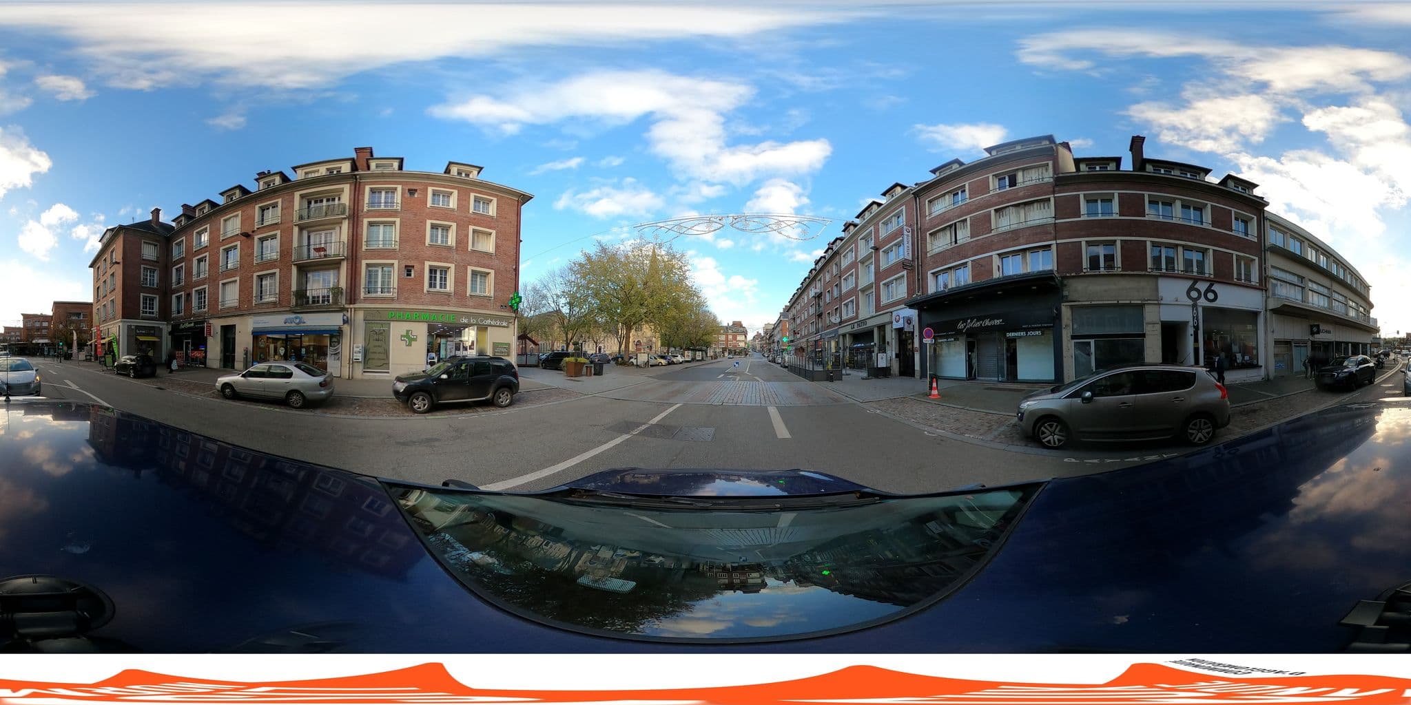 Street view near Hôtel Cathédrale, Lisieux — © anthonyguerout (CC BY-SA · Mapillary)