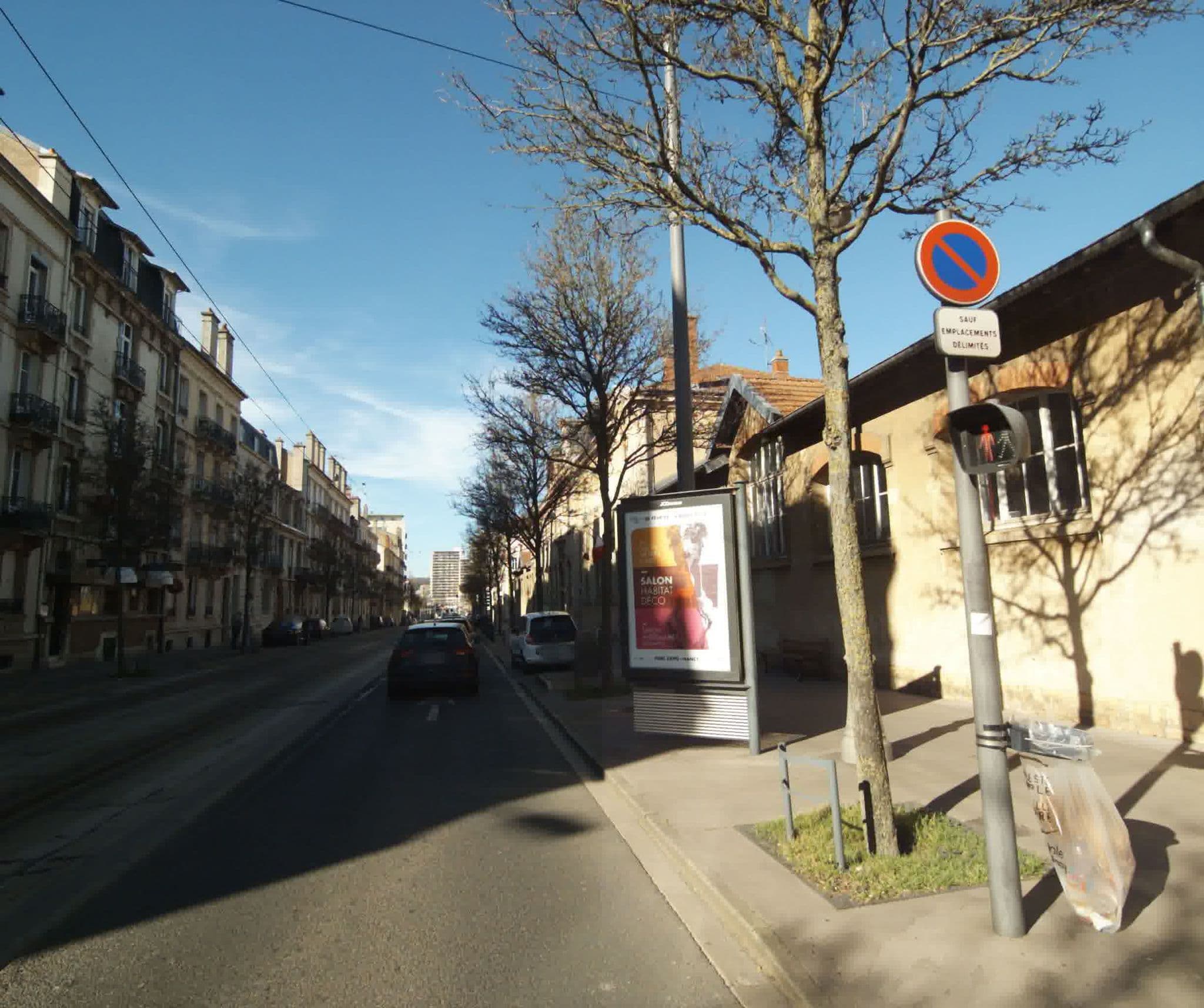 Street view near La Résidence, Nancy — © sogefi (CC BY-SA · Mapillary)
