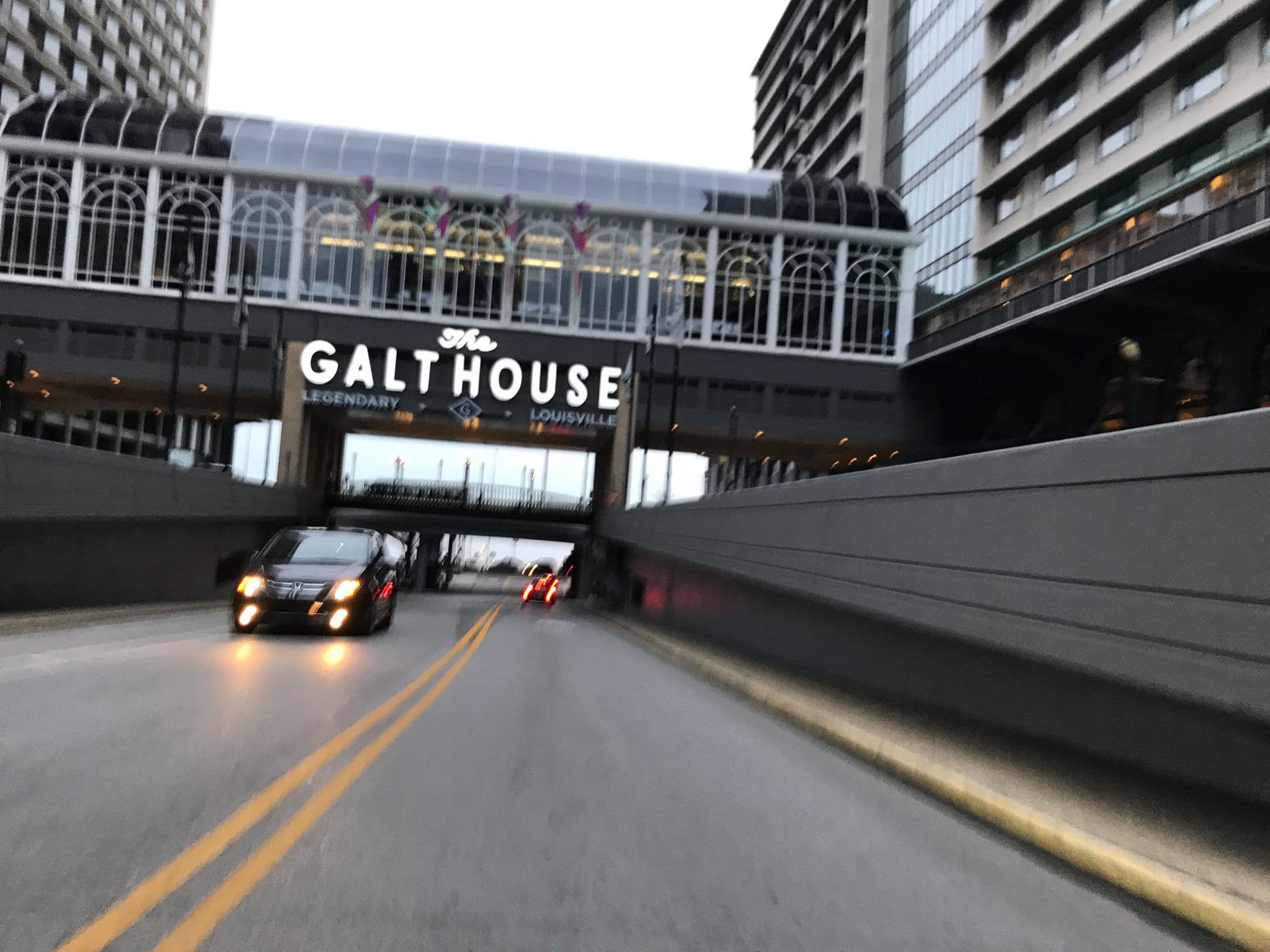 Street view near Galt House Hotel Room 728, Louisville — © jroseaph (CC BY-SA · Mapillary)