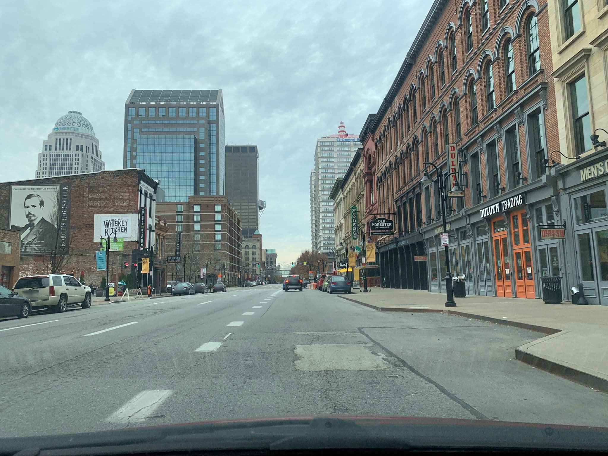 Street view near One Eleven Whiskey Row Apartments, Louisville — © jroseaph (CC BY-SA · Mapillary)