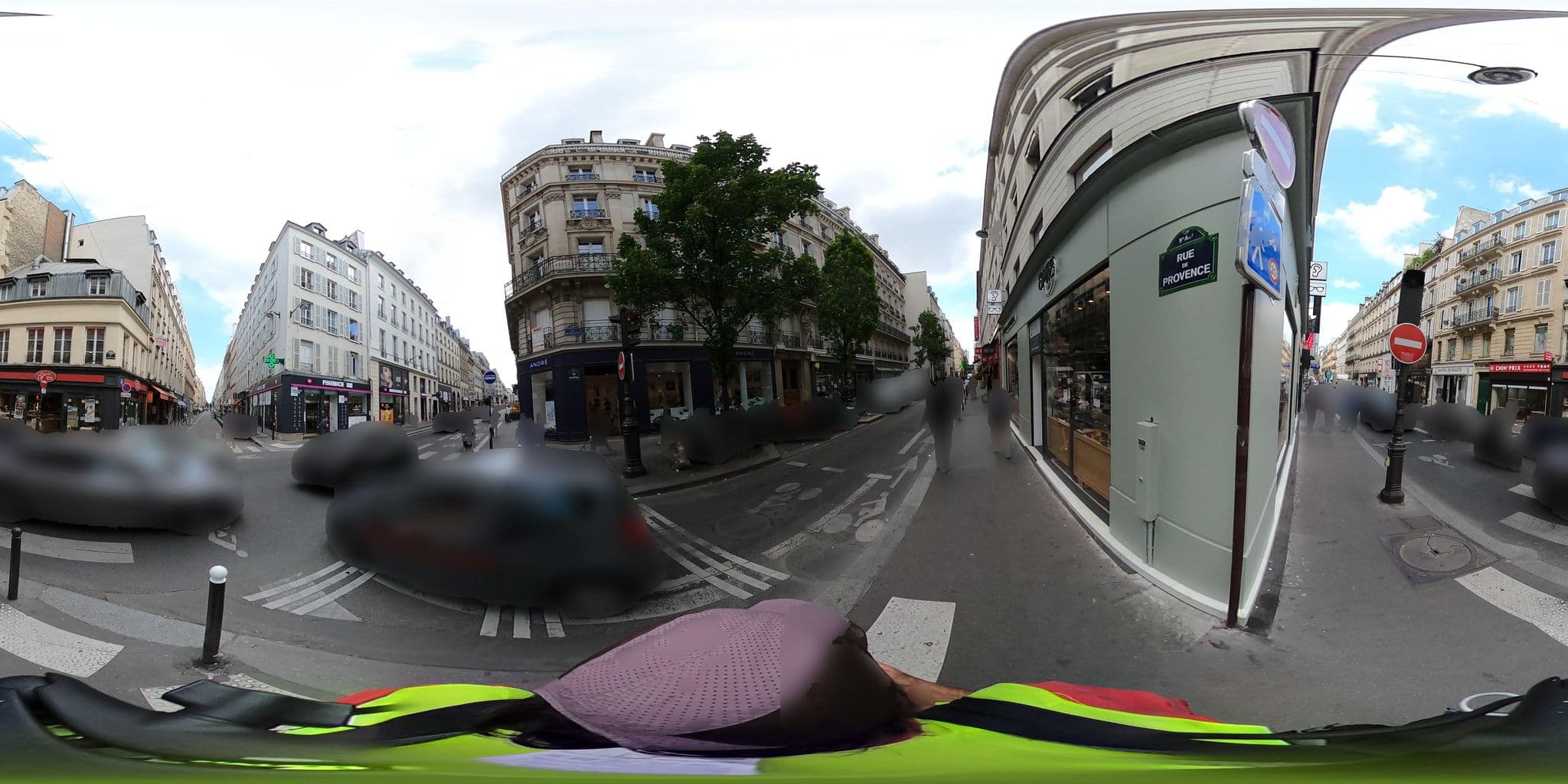 Street view near Hôtel Antin Trinité, Paris 09 Opéra — © cartocite (CC BY-SA · Mapillary)