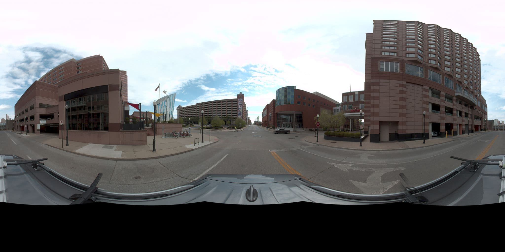 Street view near Hilton, Covington — © rking (CC BY-SA · Mapillary)