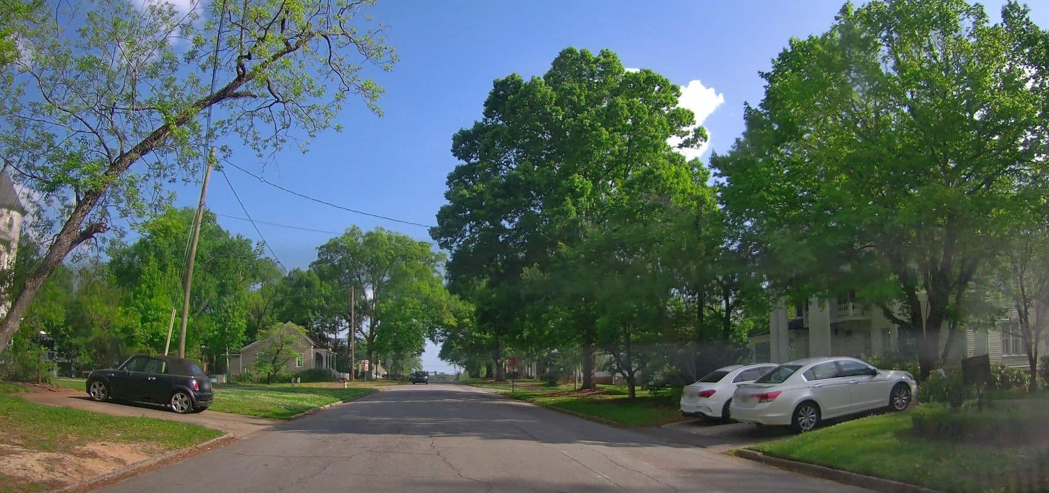 Street view near flu room, Milledgeville — © lordsutch (CC BY-SA · Mapillary)