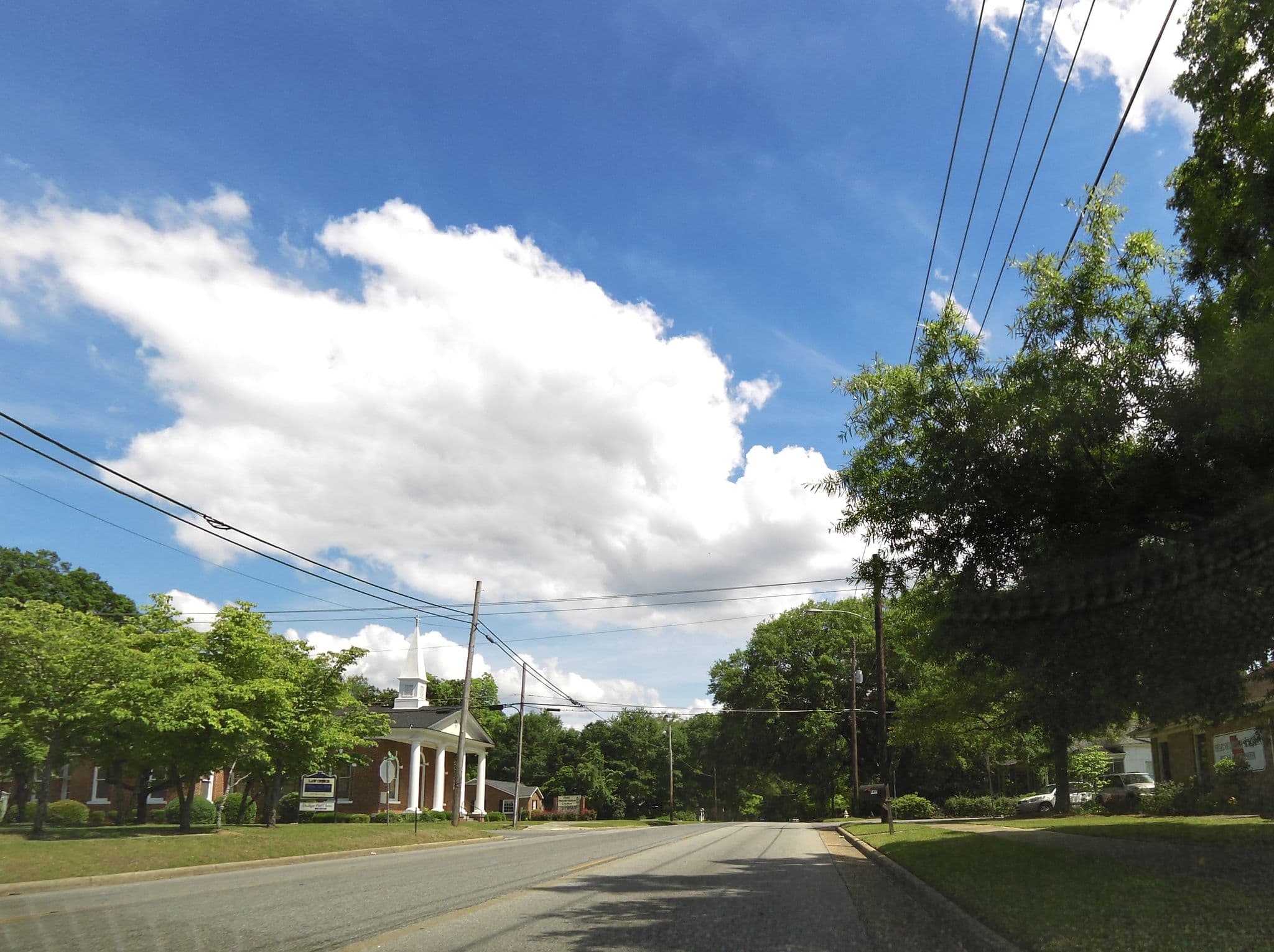 Street view near Pollyanna's Place, Eastman — © lordsutch (CC BY-SA · Mapillary)