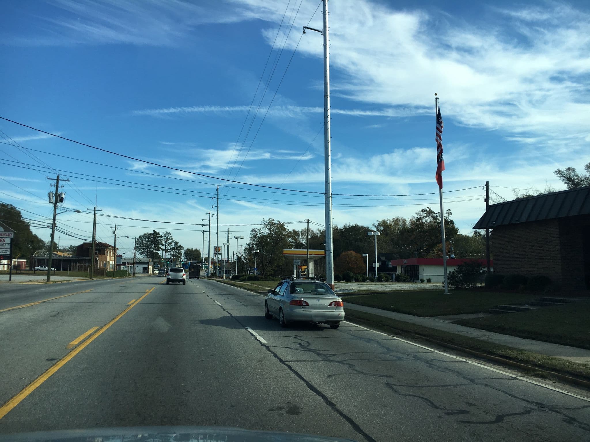 Street view near Magnason Hotel, Elberton — © i_drive_alot (CC BY-SA · Mapillary)